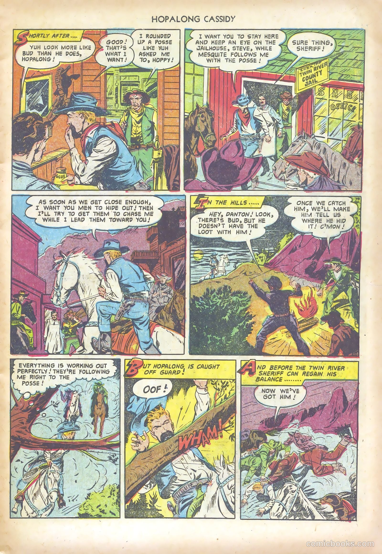 Hopalong Cassidy #60 (1951) — page 7 of 36