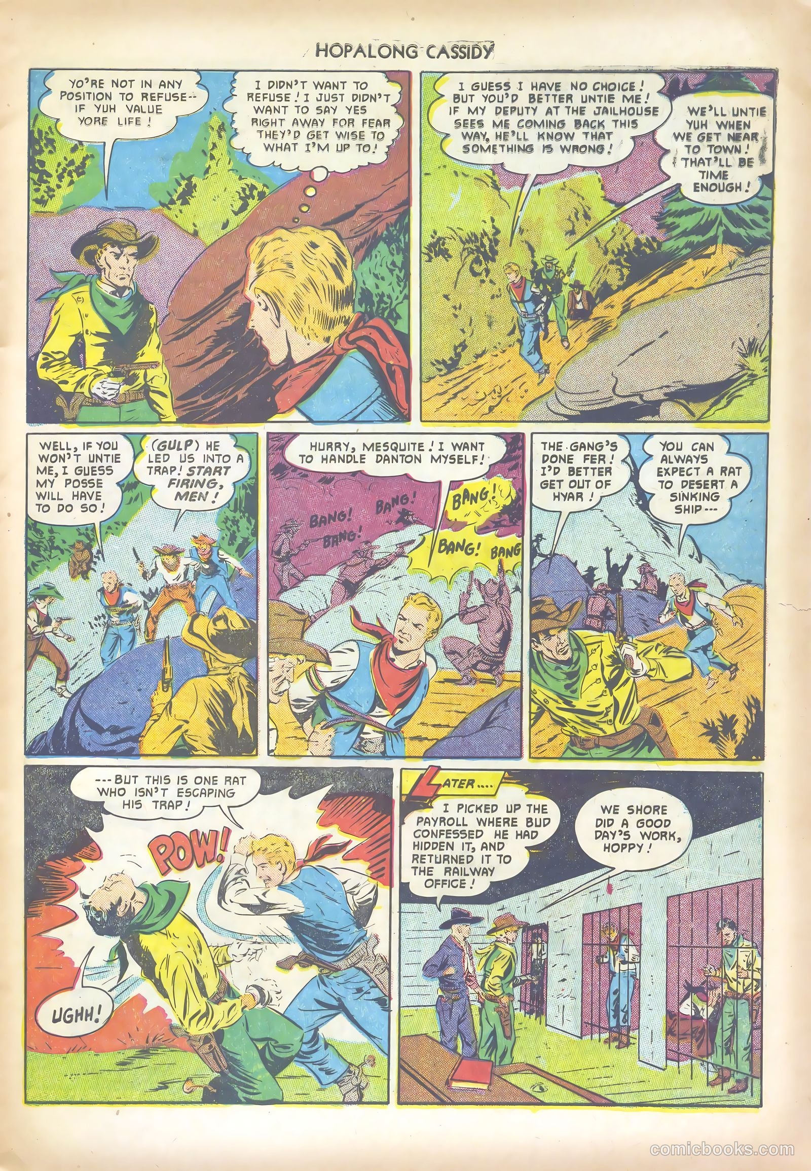 Hopalong Cassidy #60 (1951) — page 9 of 36
