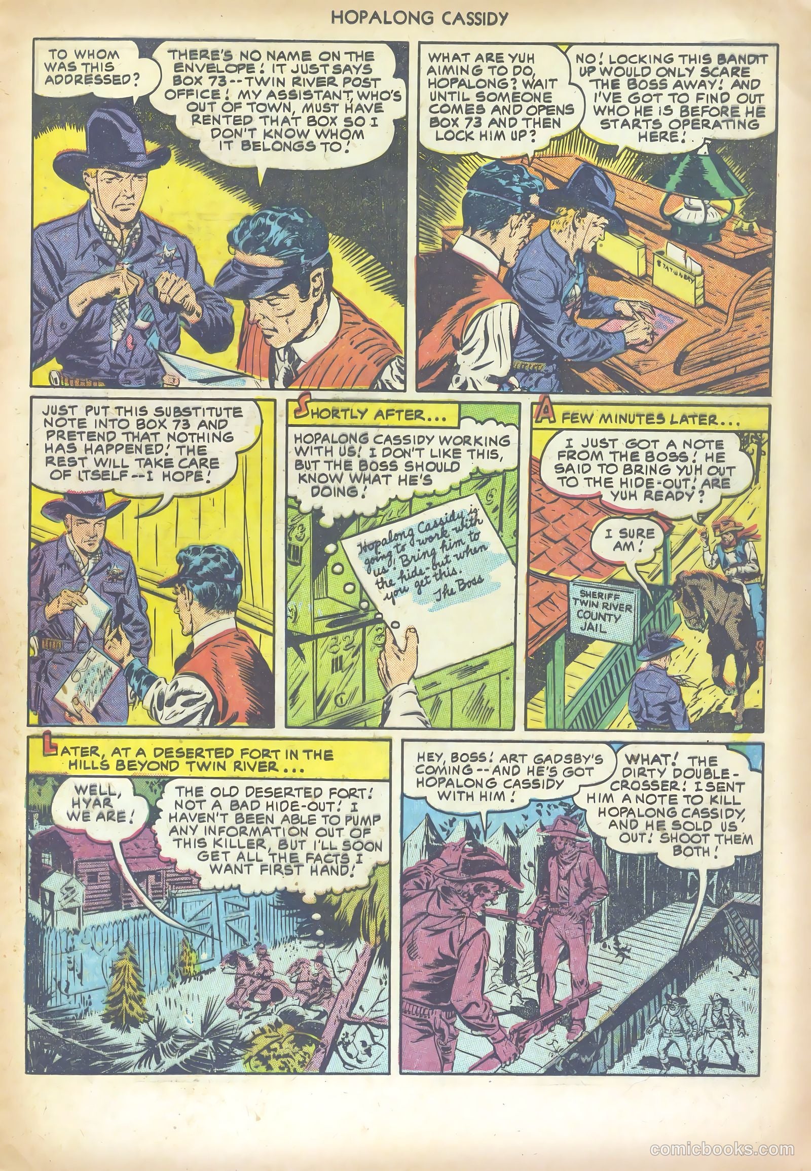 Hopalong Cassidy #60 (1951) — page 17 of 36