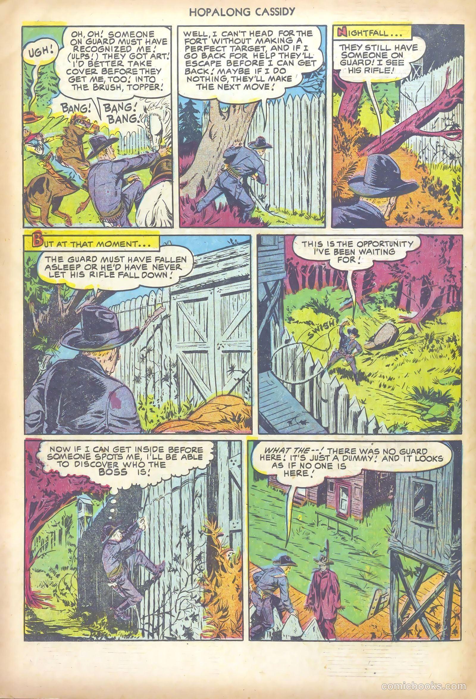 Hopalong Cassidy #60 (1951) — page 18 of 36