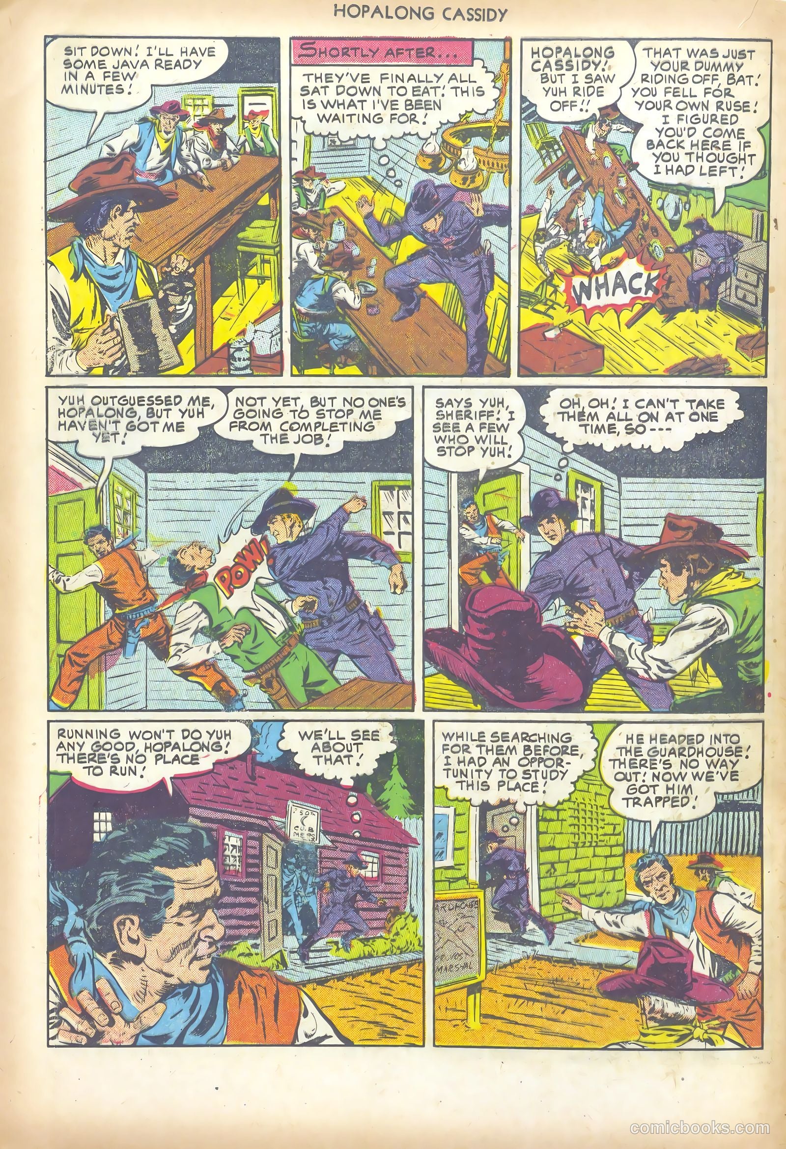 Hopalong Cassidy #60 (1951) — page 20 of 36