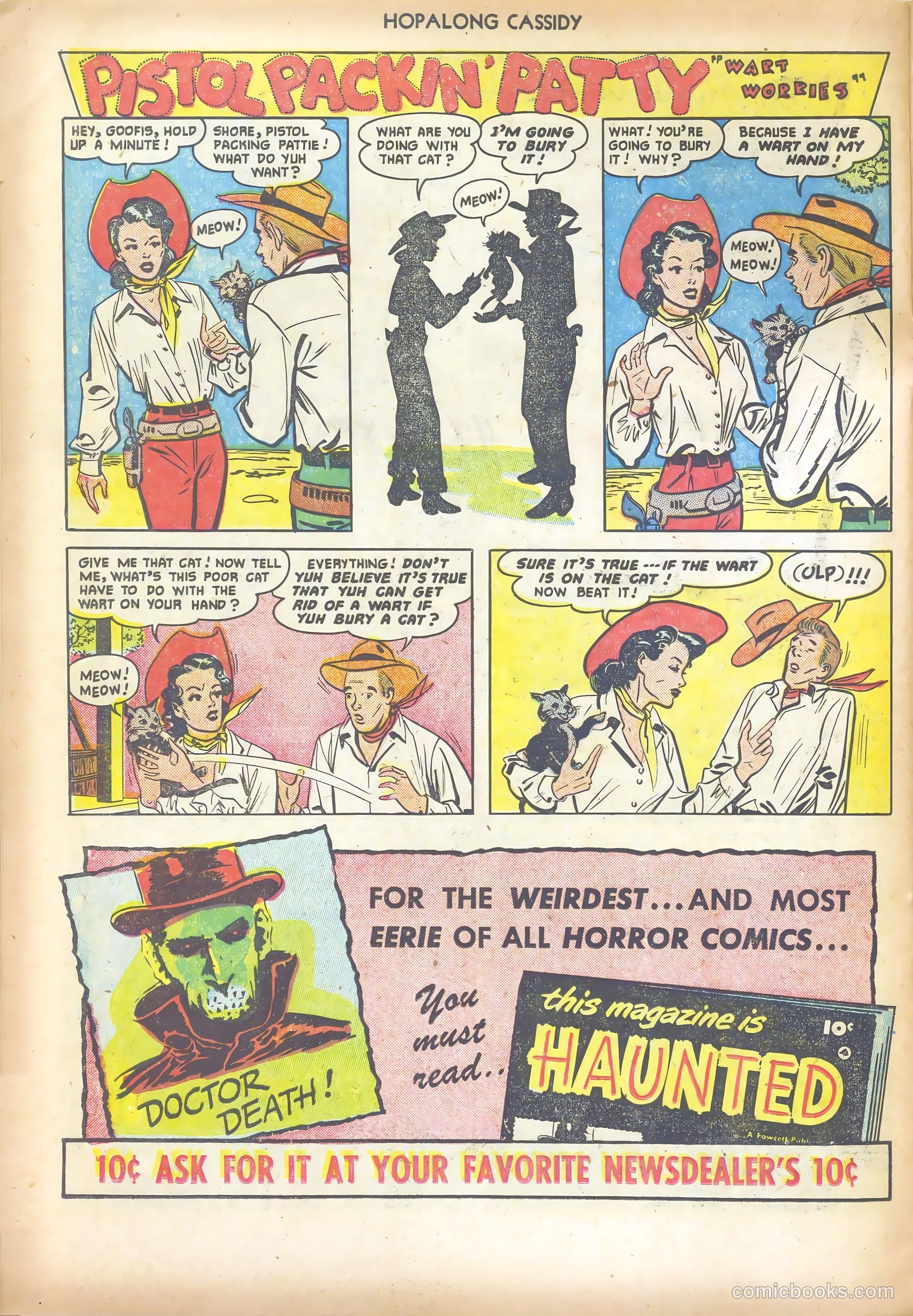 Hopalong Cassidy #60 (1951) — page 22 of 36