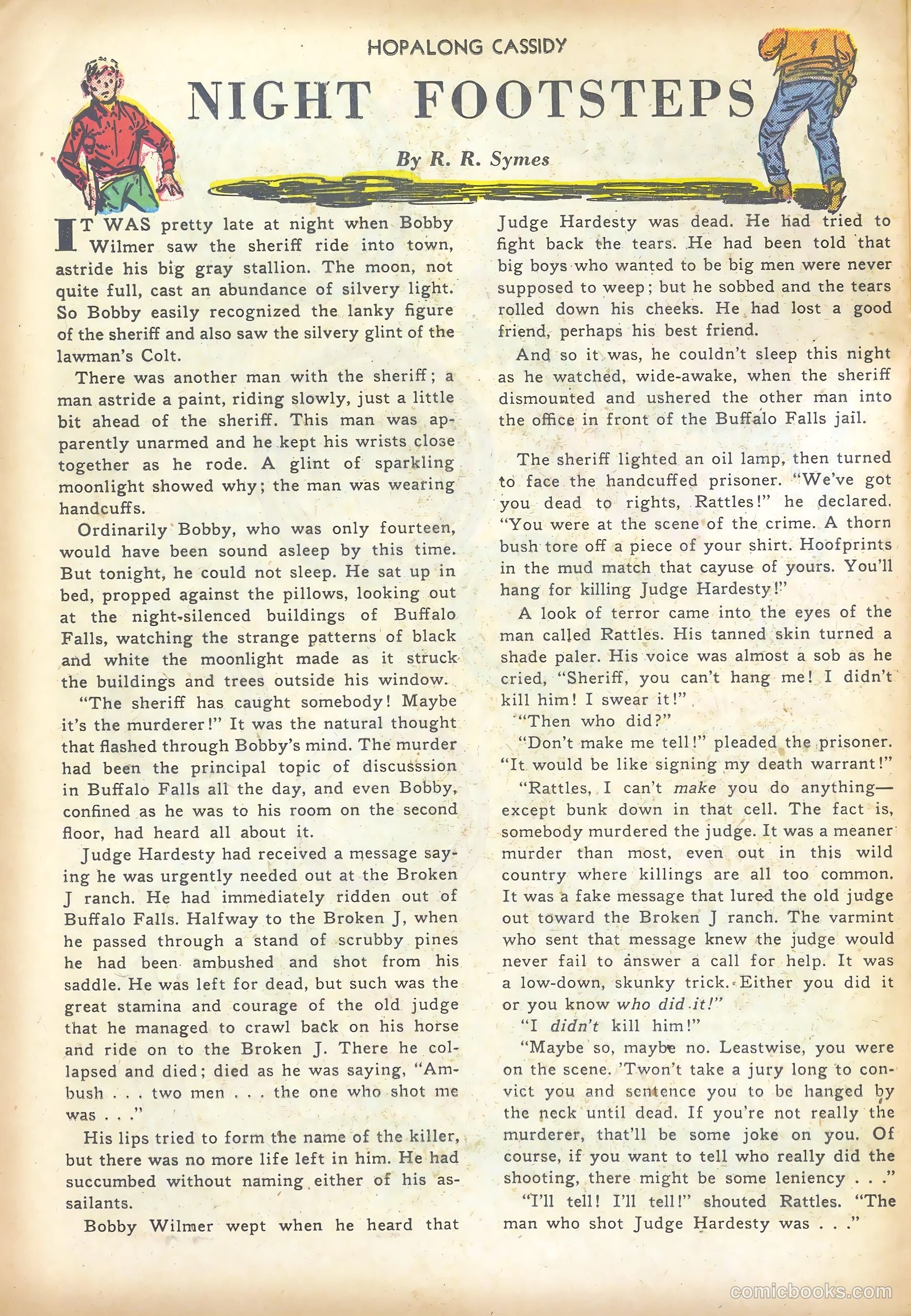 Hopalong Cassidy #60 (1951) — page 24 of 36