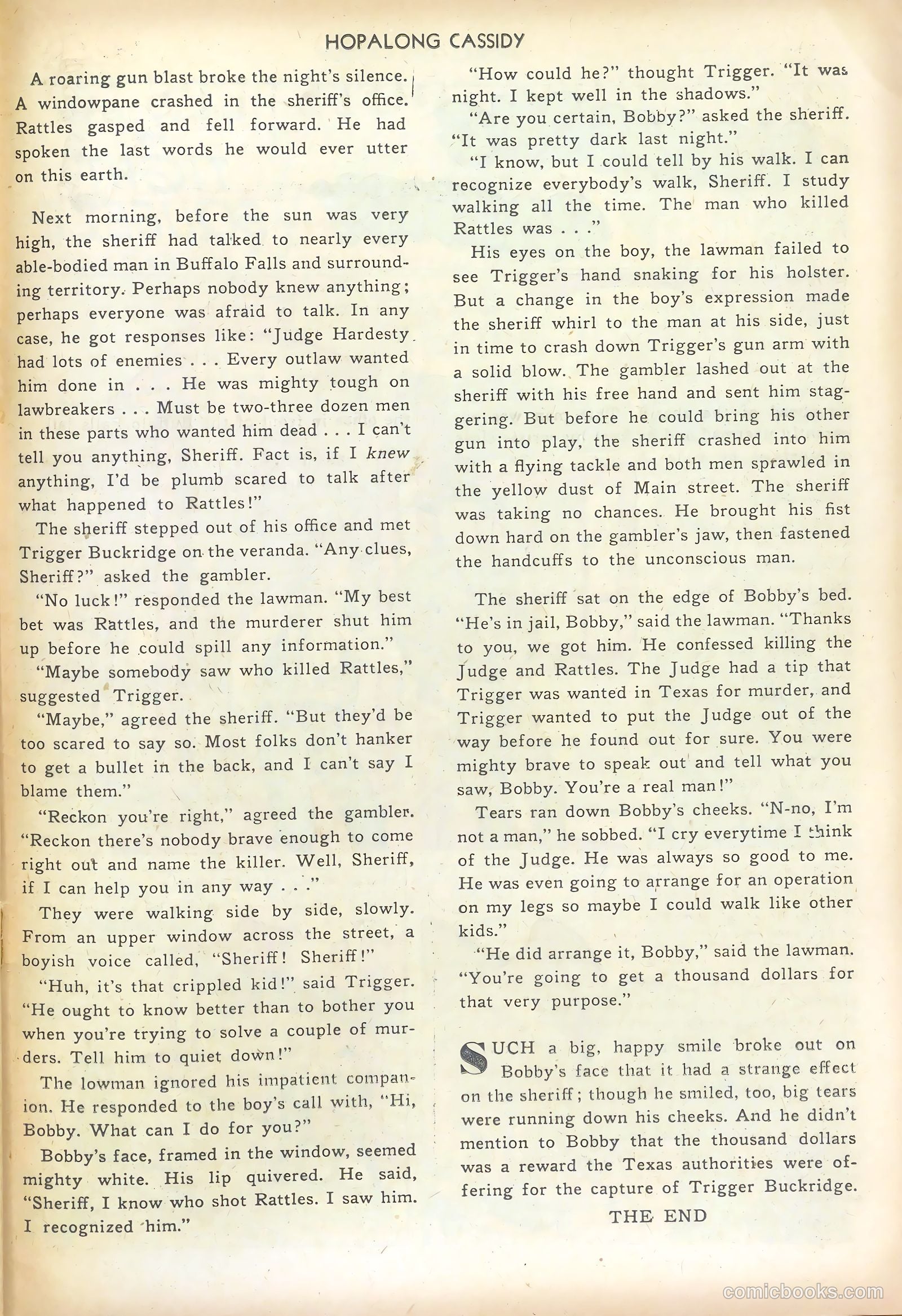 Hopalong Cassidy #60 (1951) — page 25 of 36