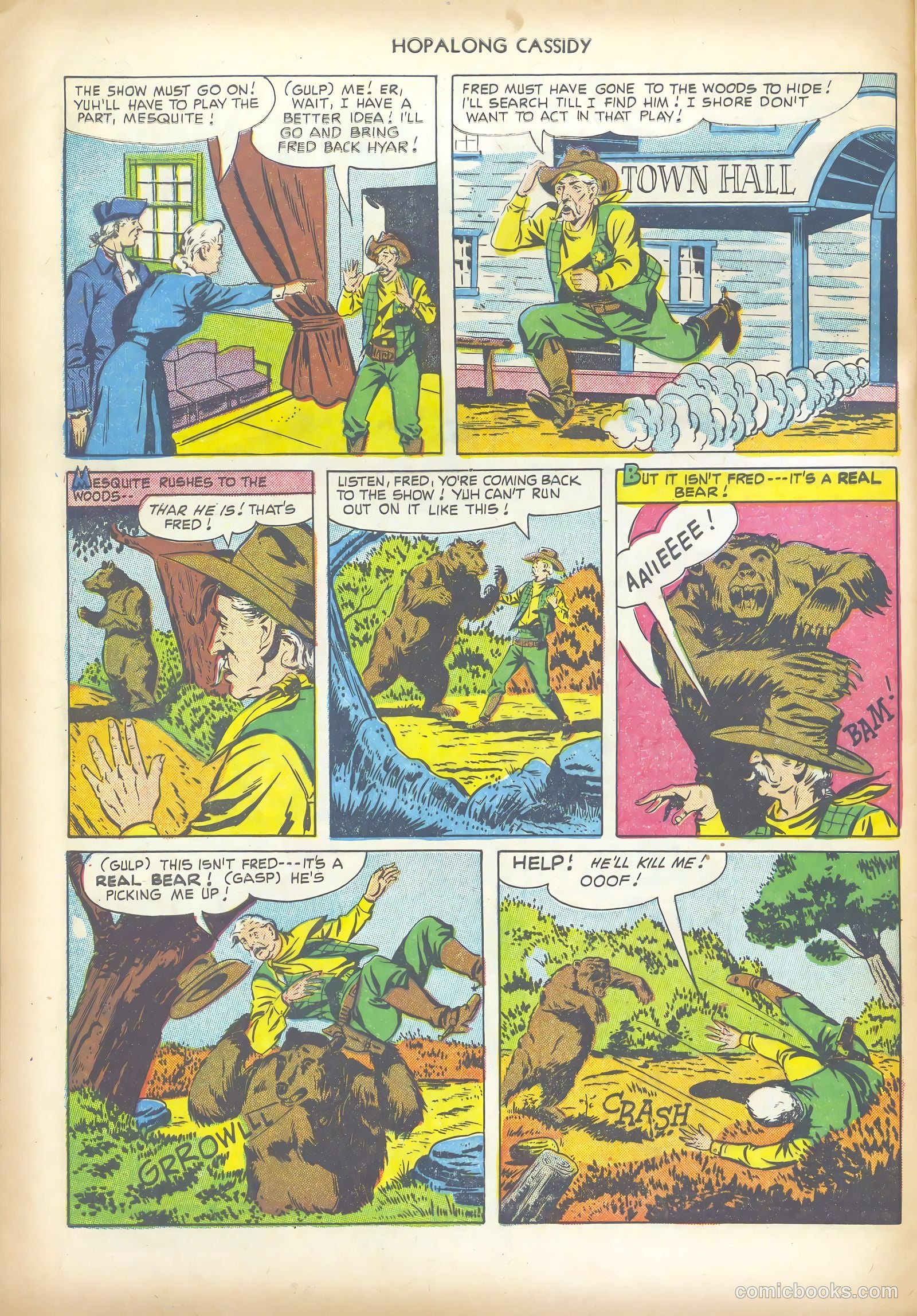 Hopalong Cassidy #60 (1951) — page 28 of 36