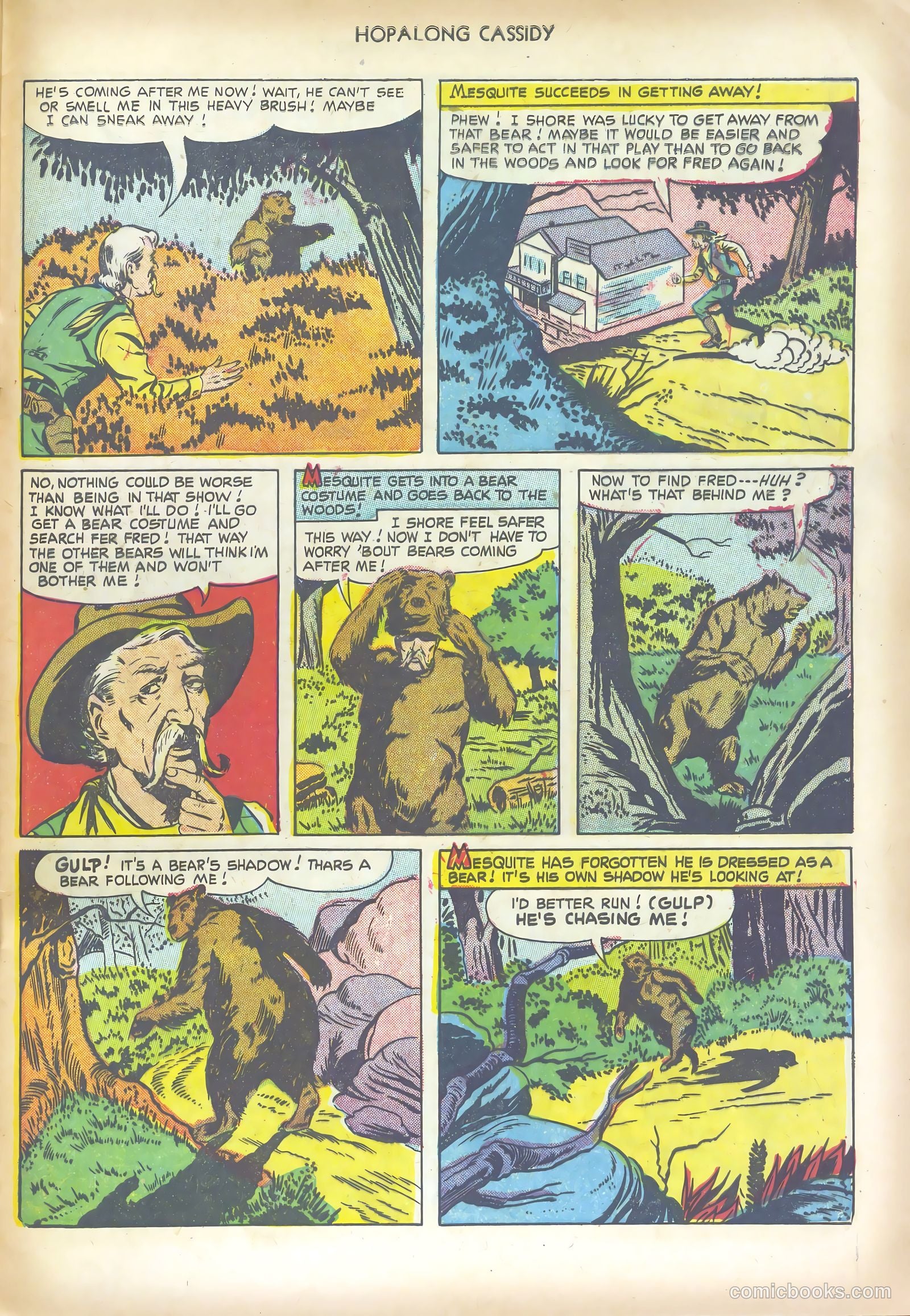 Hopalong Cassidy #60 (1951) — page 29 of 36