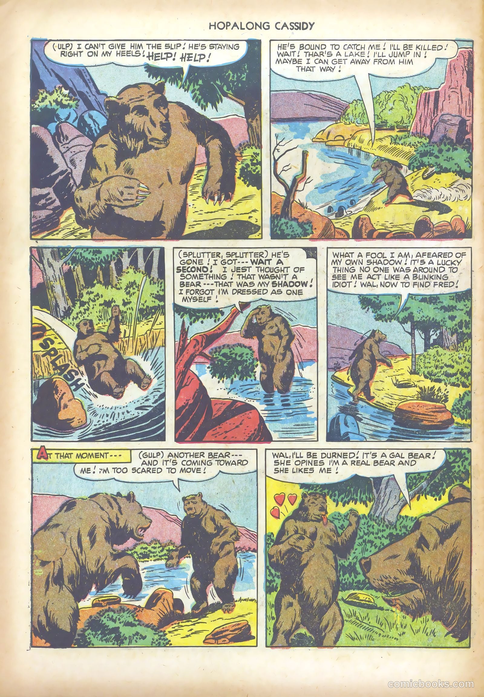 Hopalong Cassidy #60 (1951) — page 30 of 36