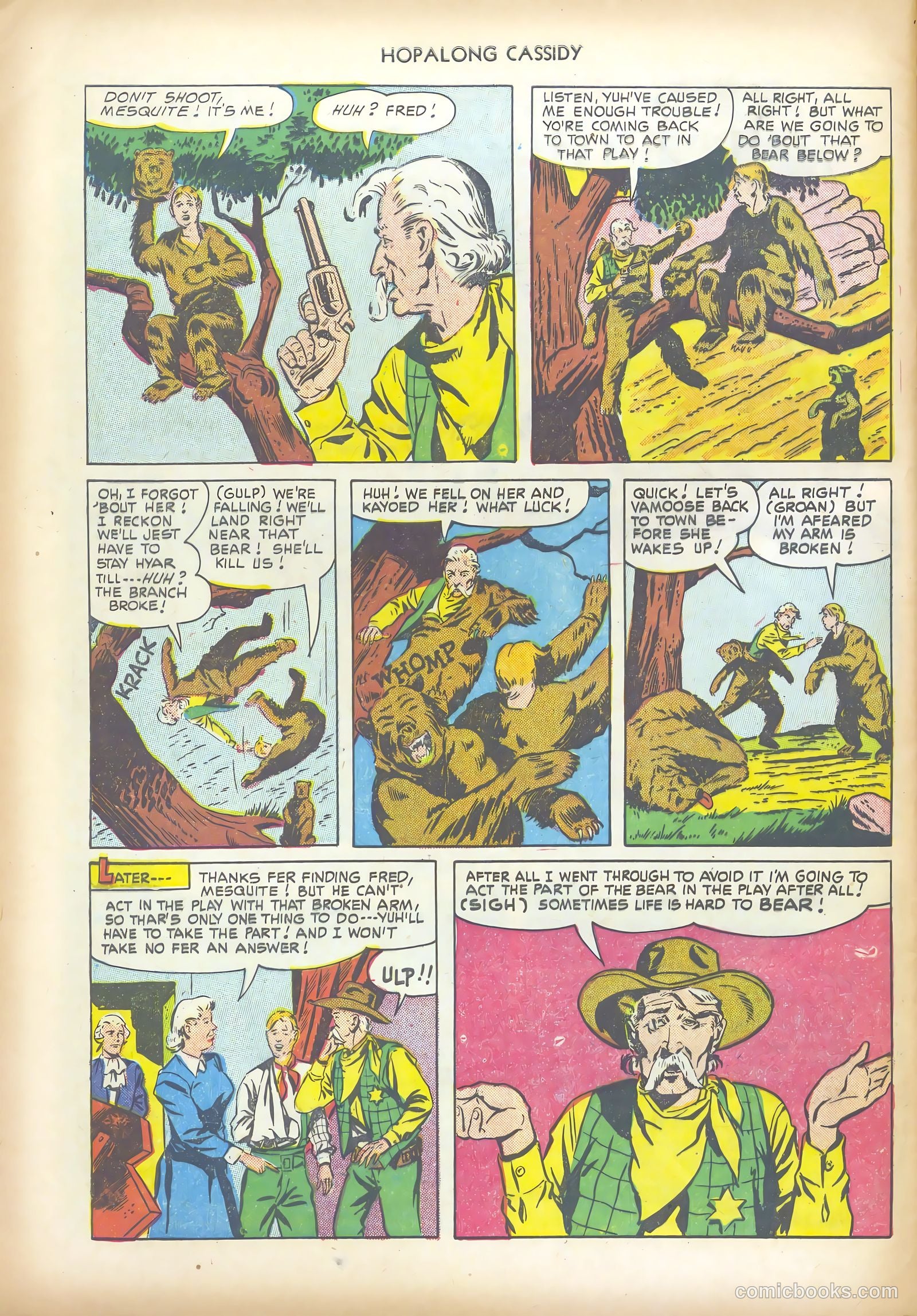 Hopalong Cassidy #60 (1951) — page 32 of 36