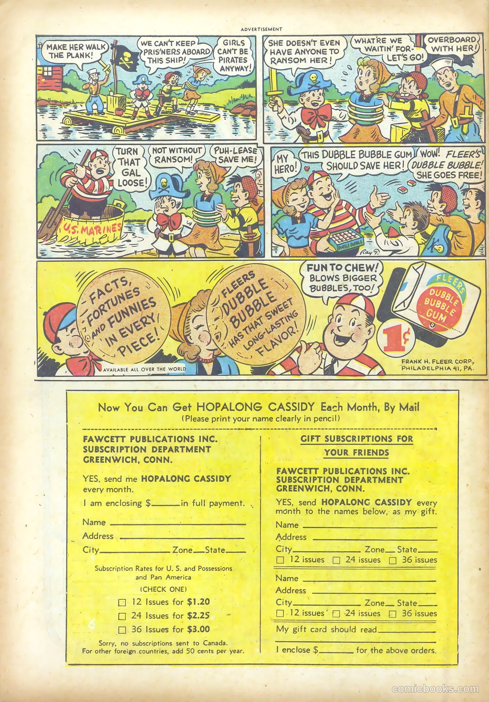 Hopalong Cassidy #60 (1951) — page 34 of 36