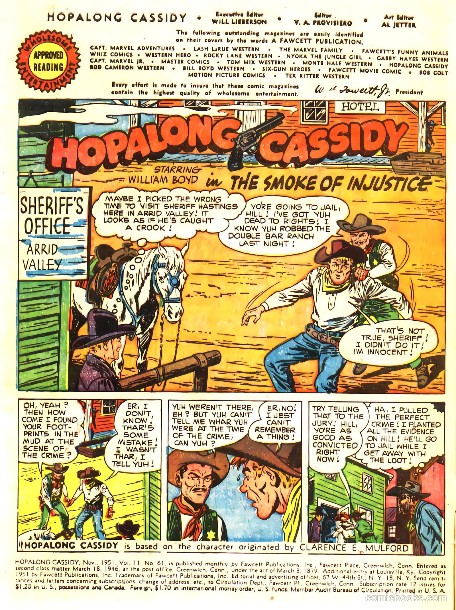 Hopalong Cassidy #61 (1951) — page 2 of 30