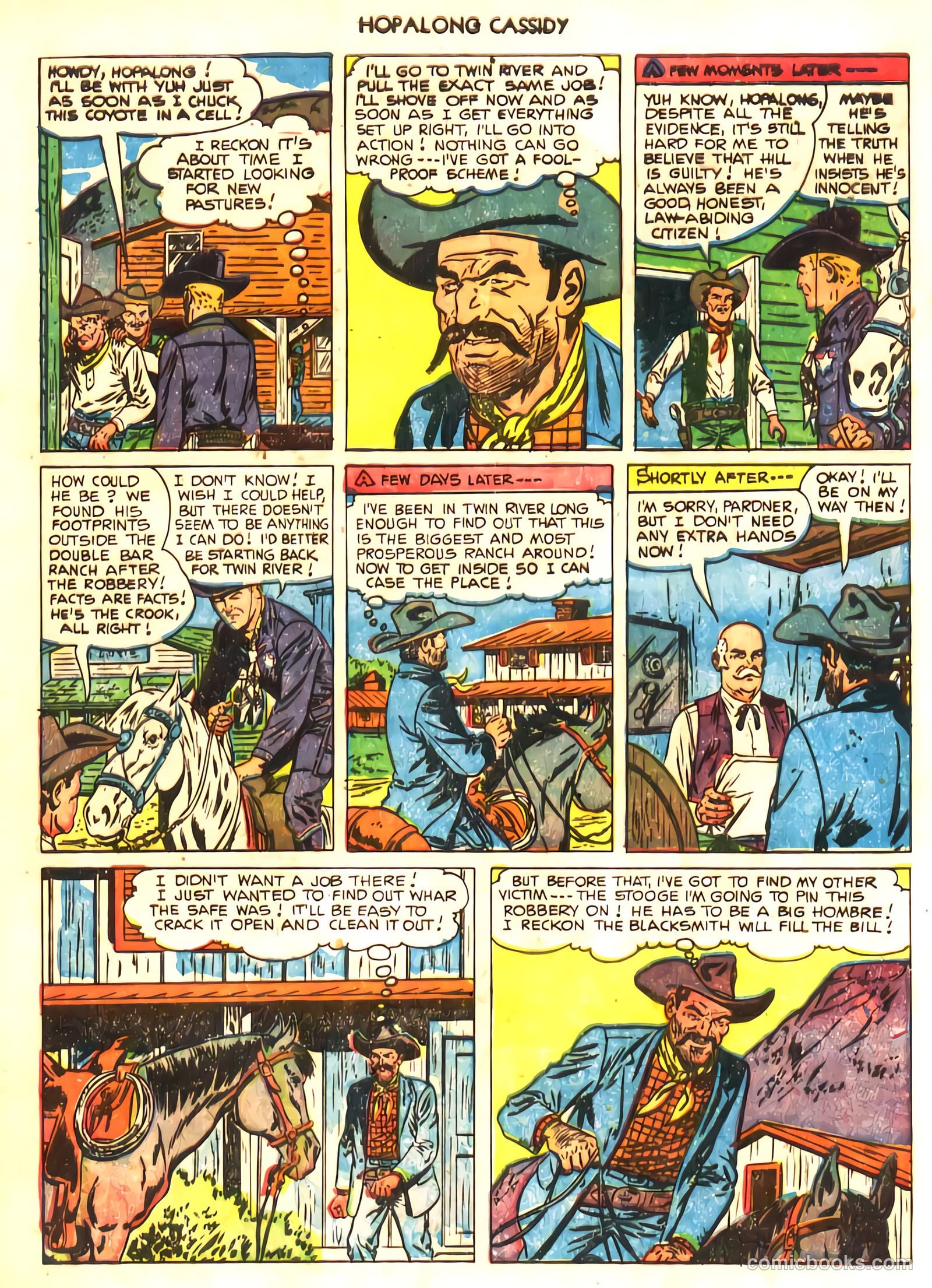 Hopalong Cassidy #61 (1951) — page 3 of 30