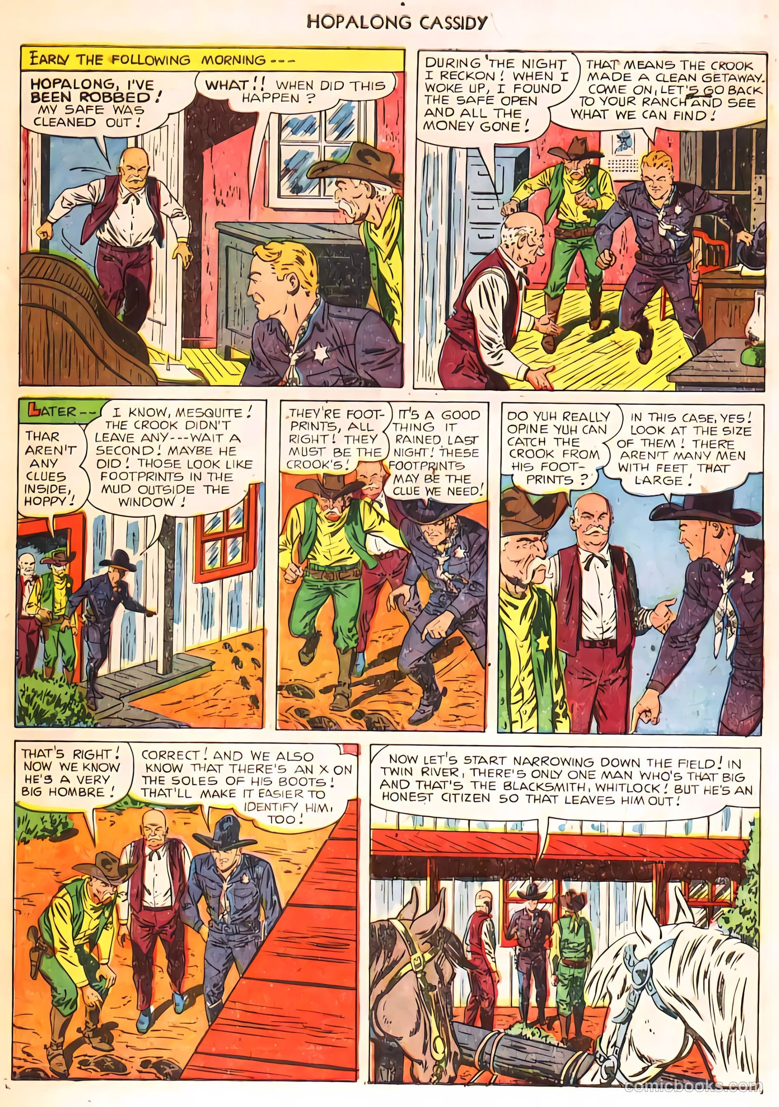 Hopalong Cassidy #61 (1951) — page 5 of 30
