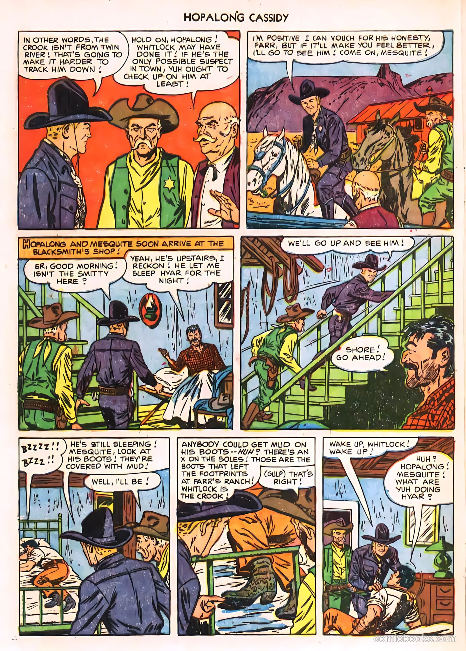 Hopalong Cassidy #61 (1951) — page 6 of 30