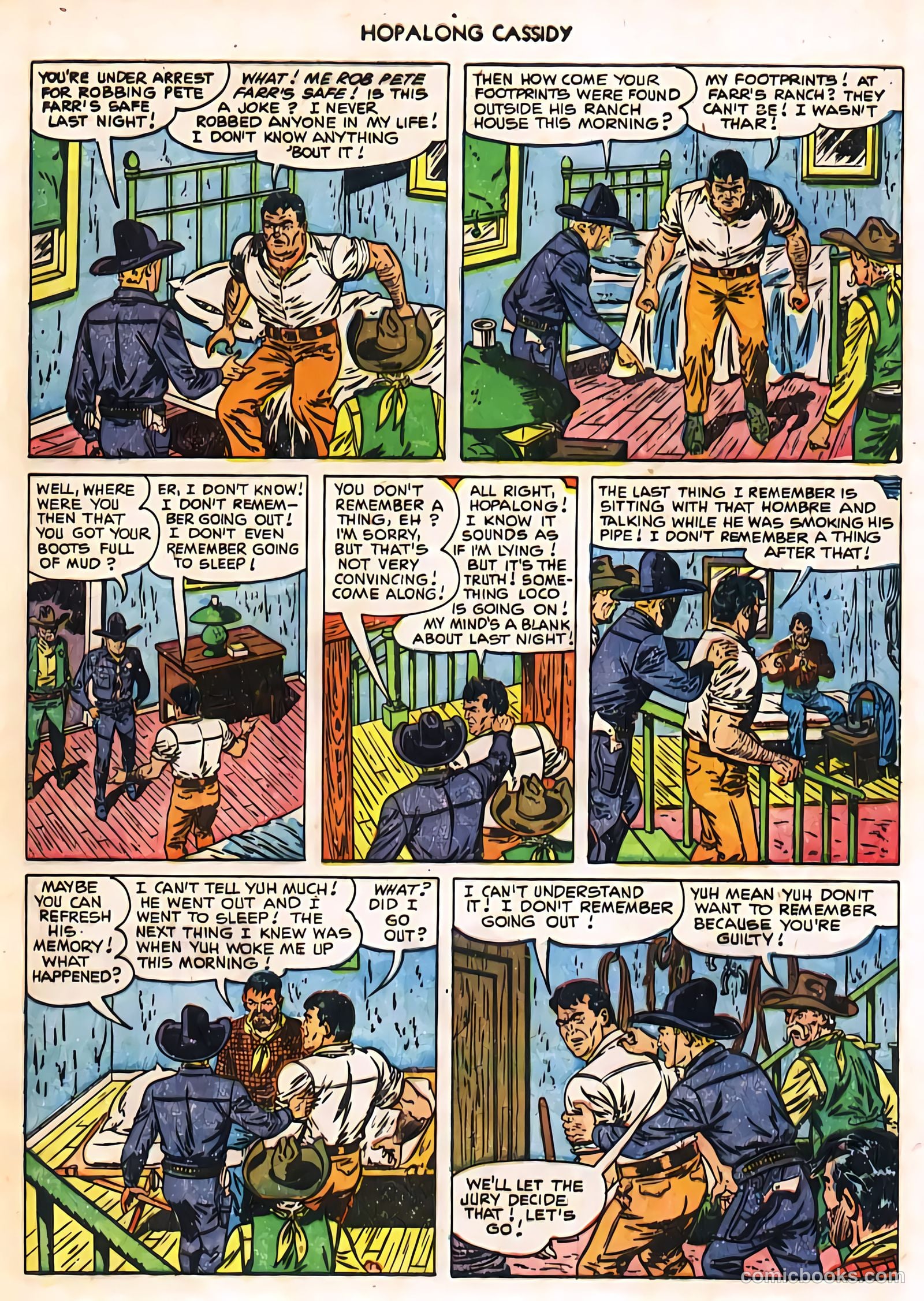 Hopalong Cassidy #61 (1951) — page 7 of 30