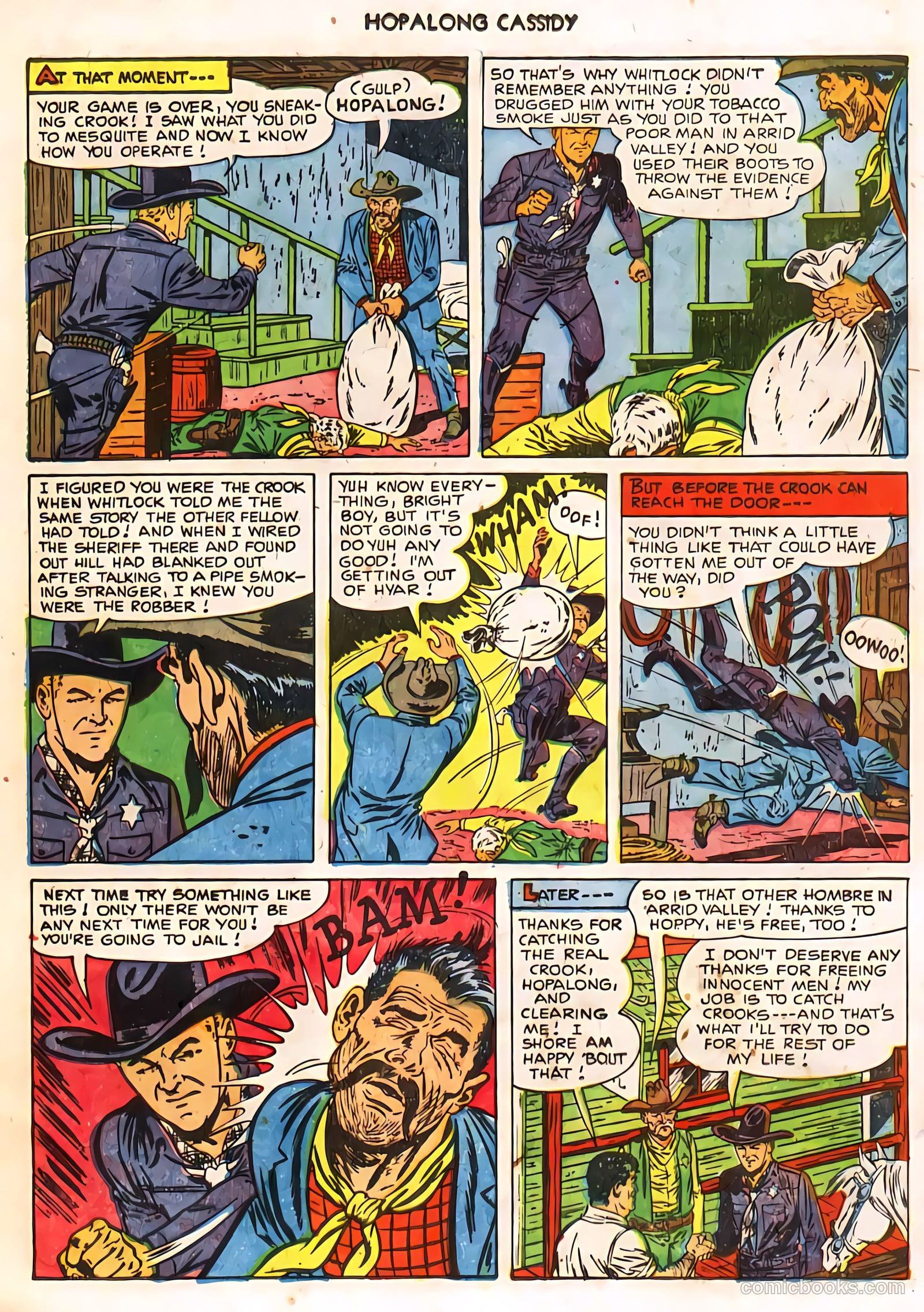 Hopalong Cassidy #61 (1951) — page 9 of 30