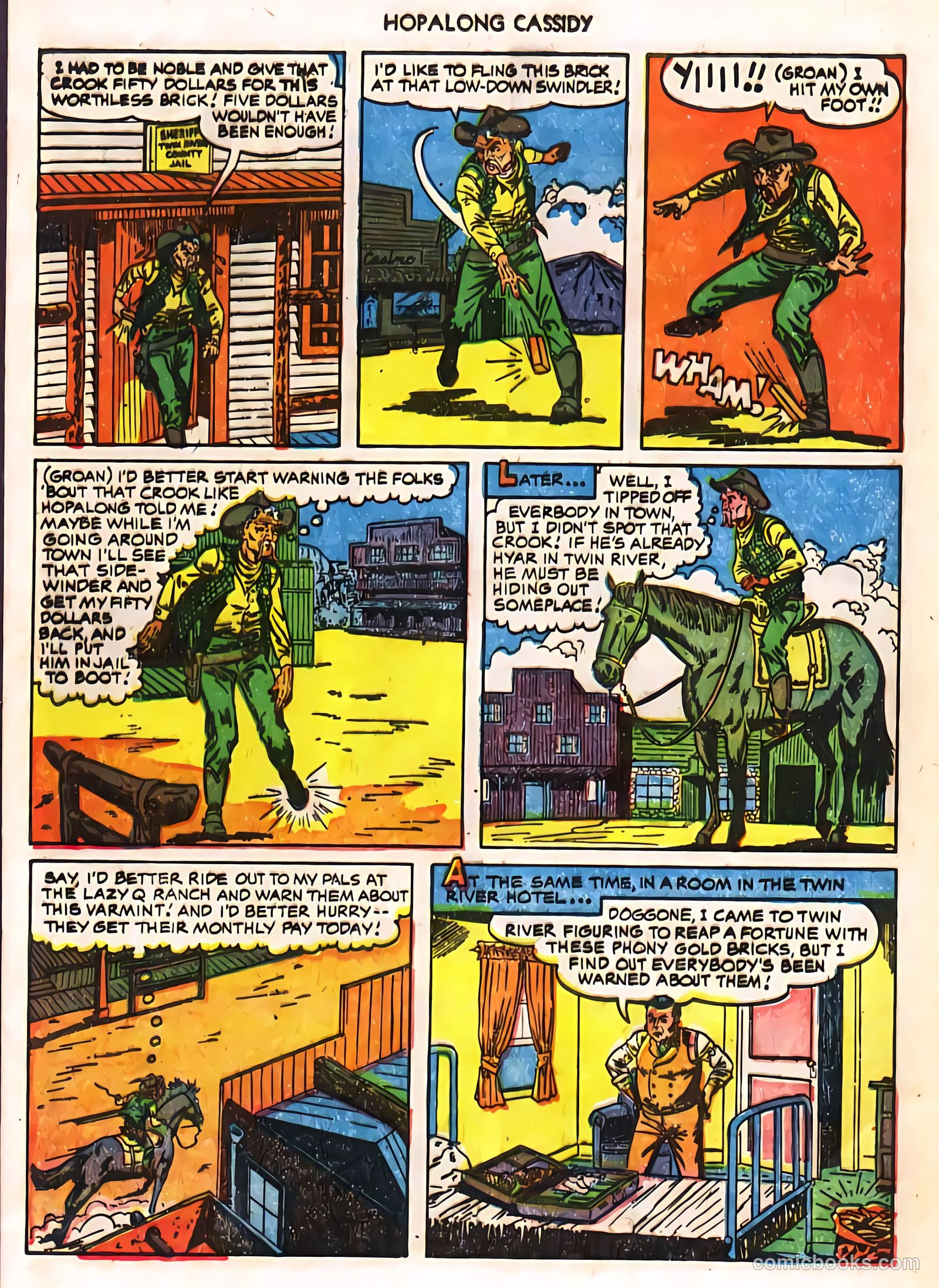 Hopalong Cassidy #61 (1951) — page 13 of 30