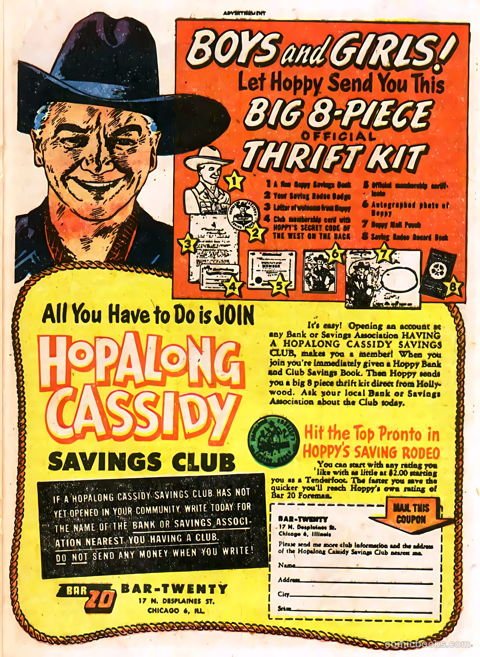 Hopalong Cassidy #61 (1951) — page 18 of 30