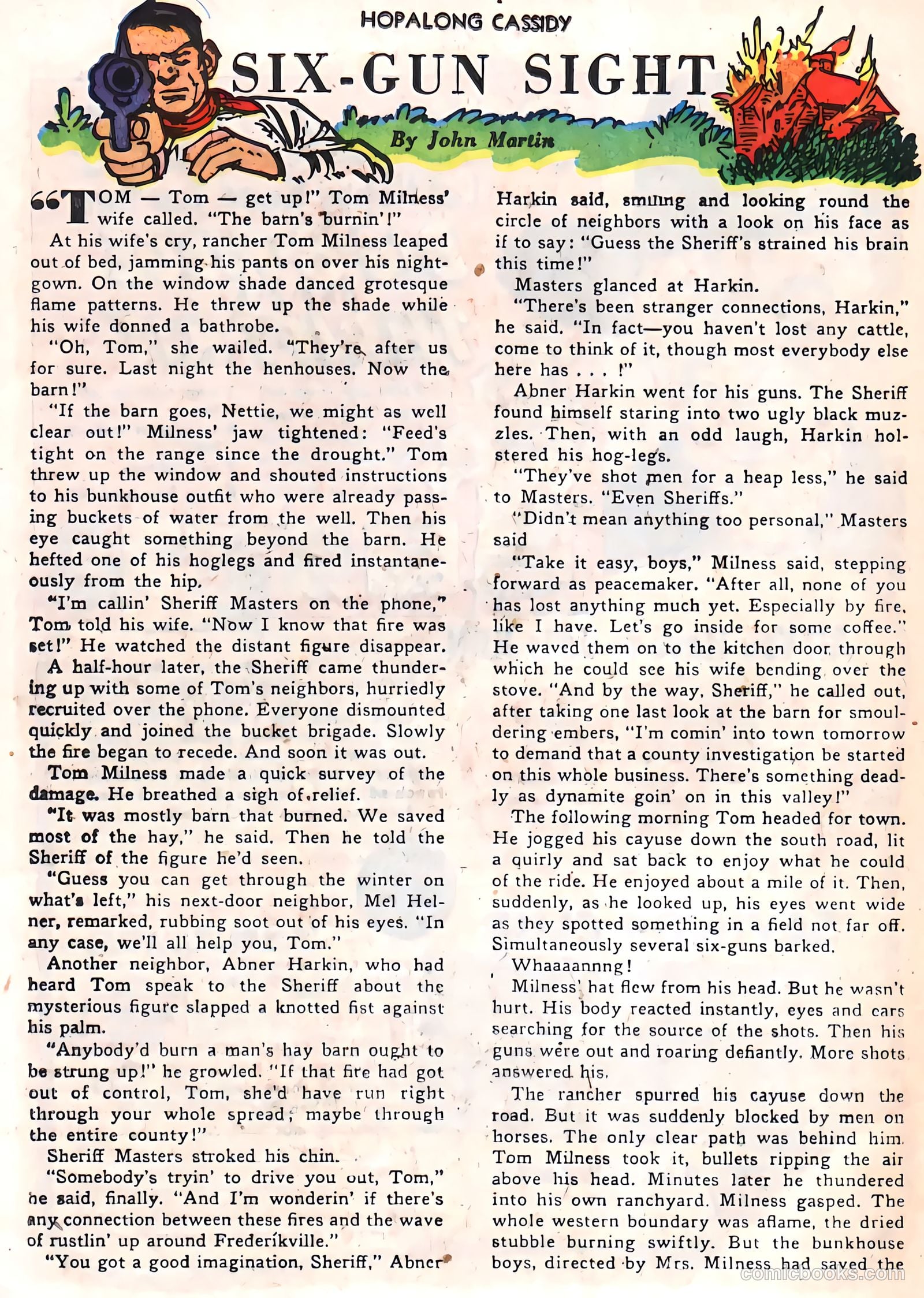 Hopalong Cassidy #61 (1951) — page 19 of 30