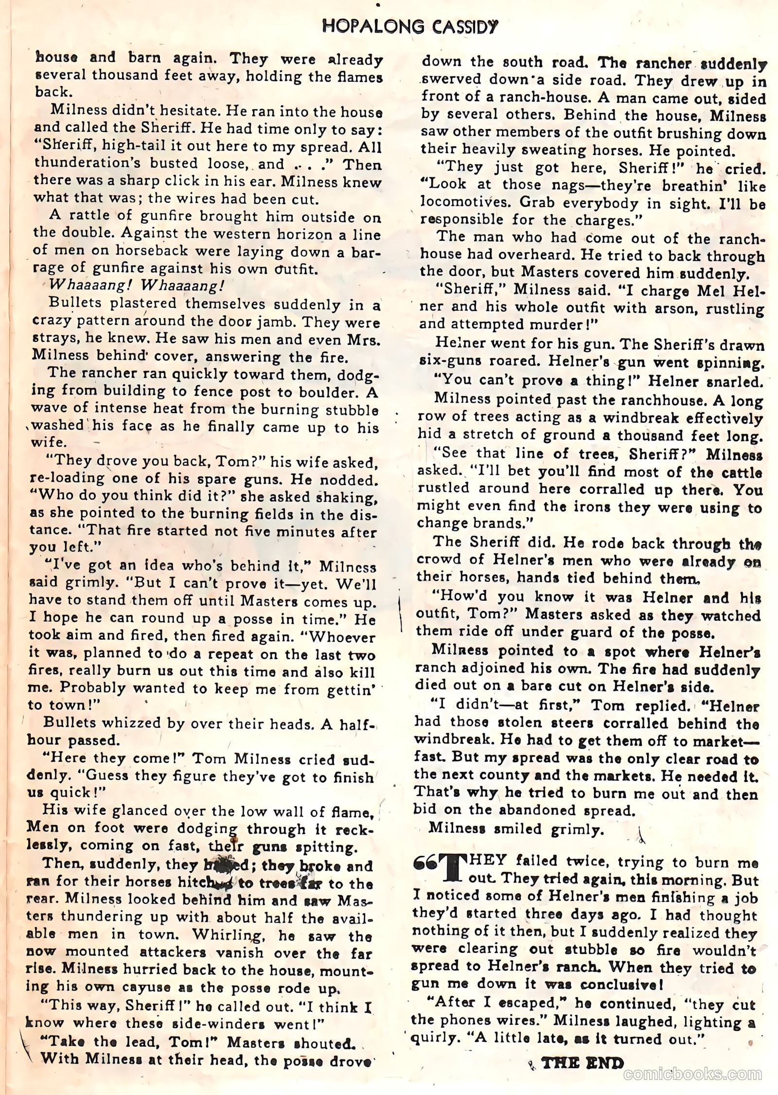 Hopalong Cassidy #61 (1951) — page 20 of 30