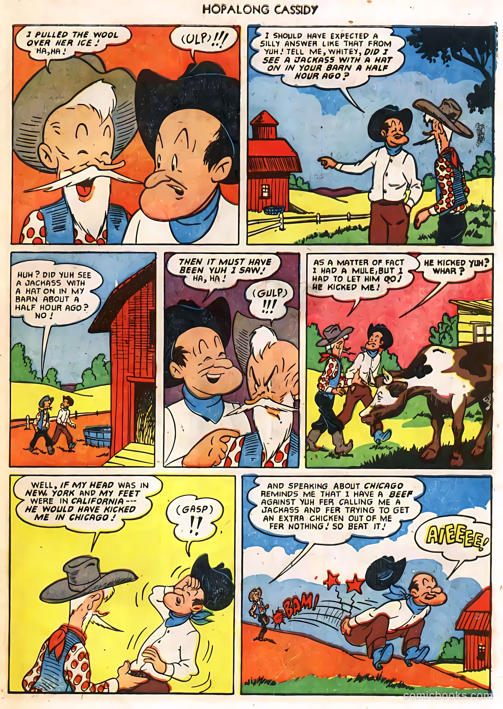 Hopalong Cassidy #61 (1951) — page 24 of 30
