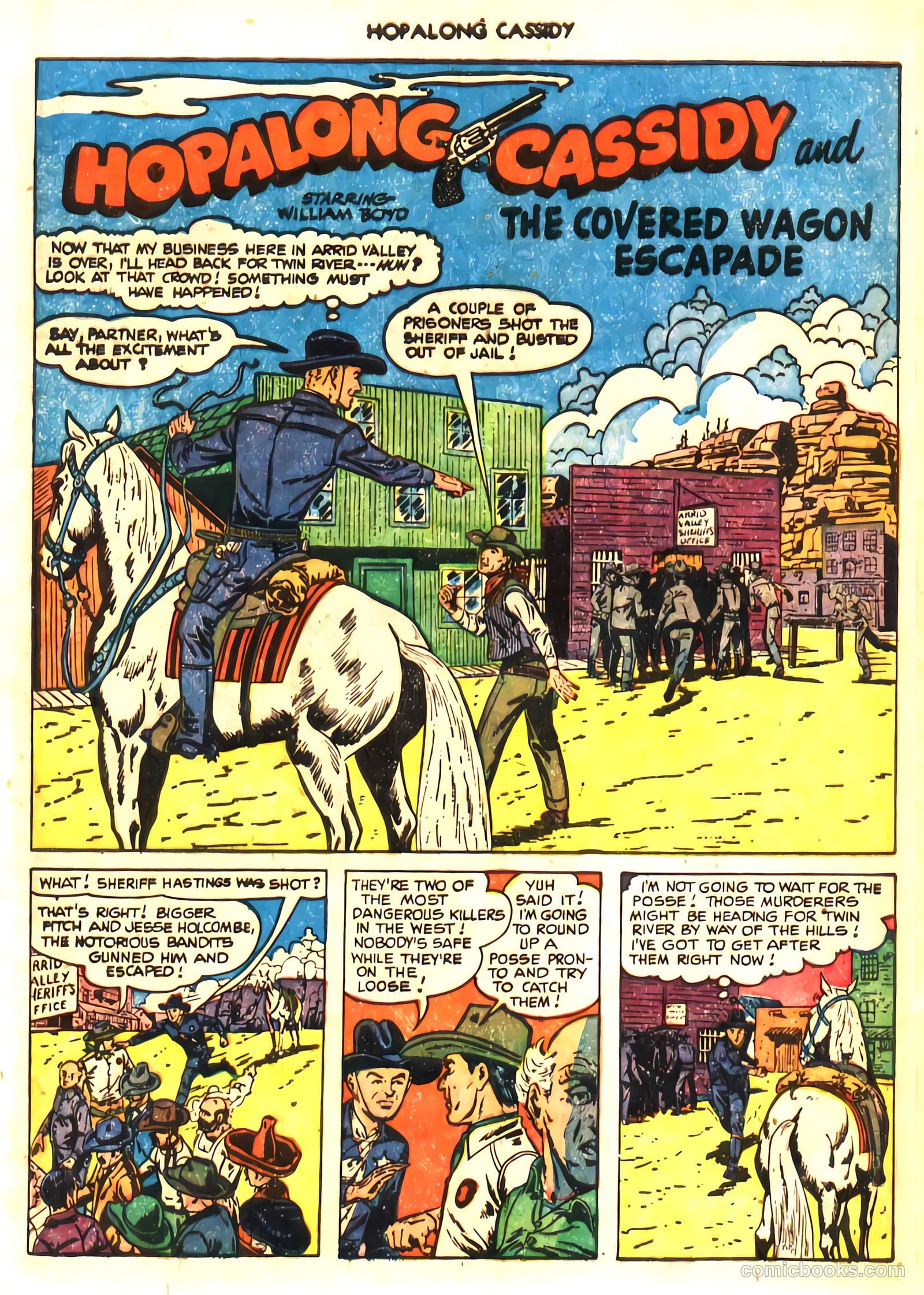 Hopalong Cassidy #61 (1951) — page 25 of 30