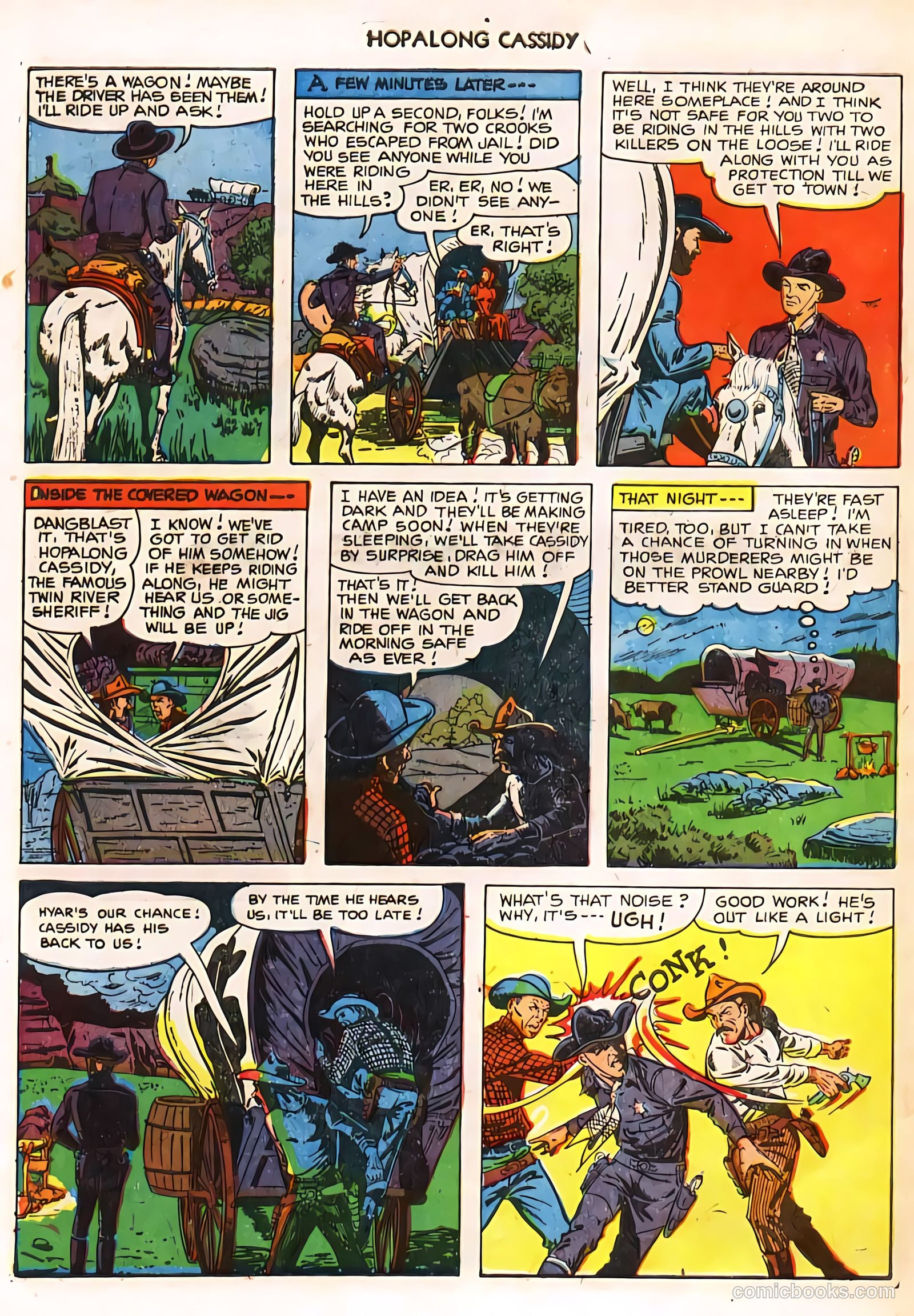 Hopalong Cassidy #61 (1951) — page 27 of 30