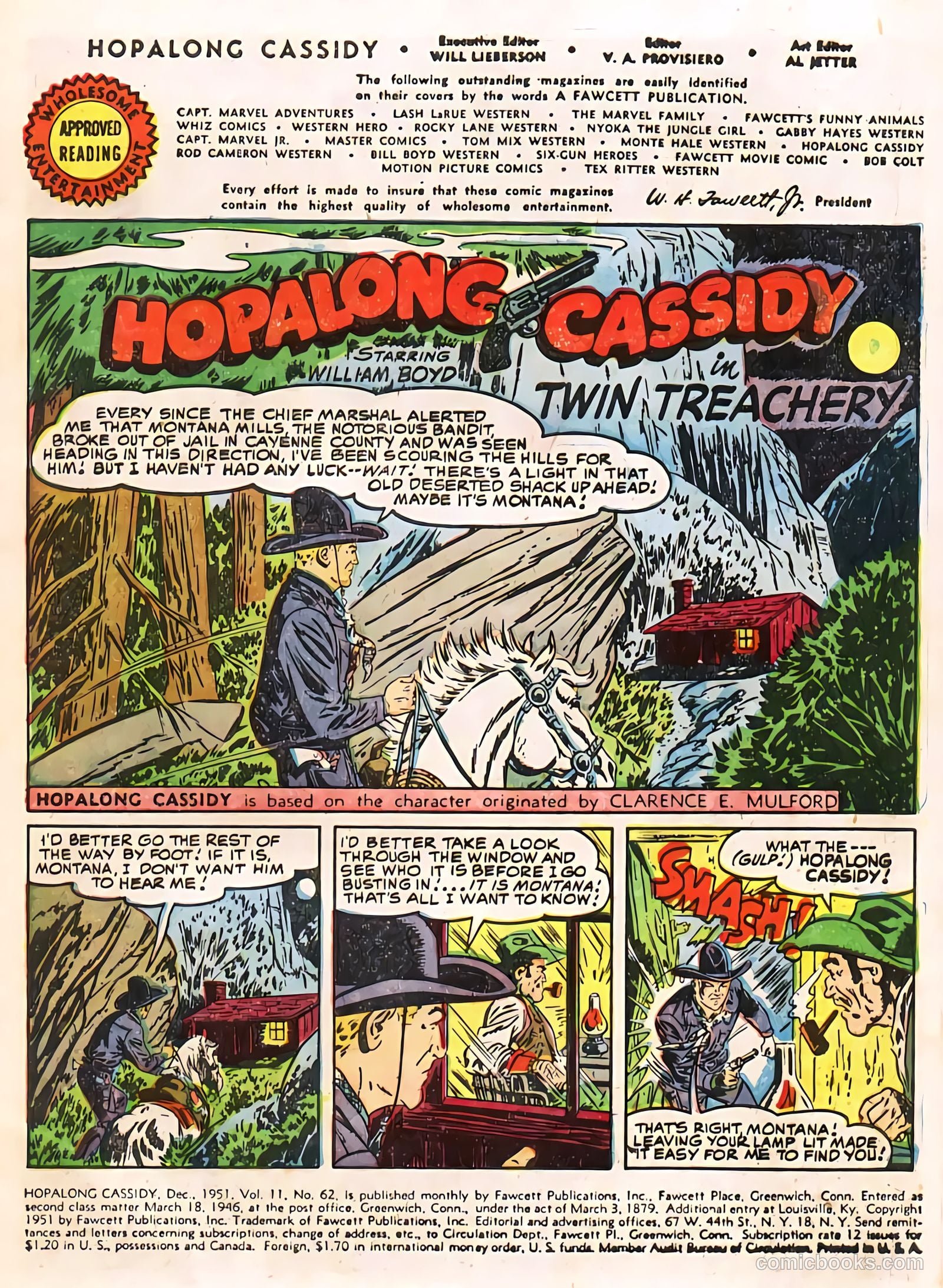 Hopalong Cassidy #62 (1951) — page 2 of 32