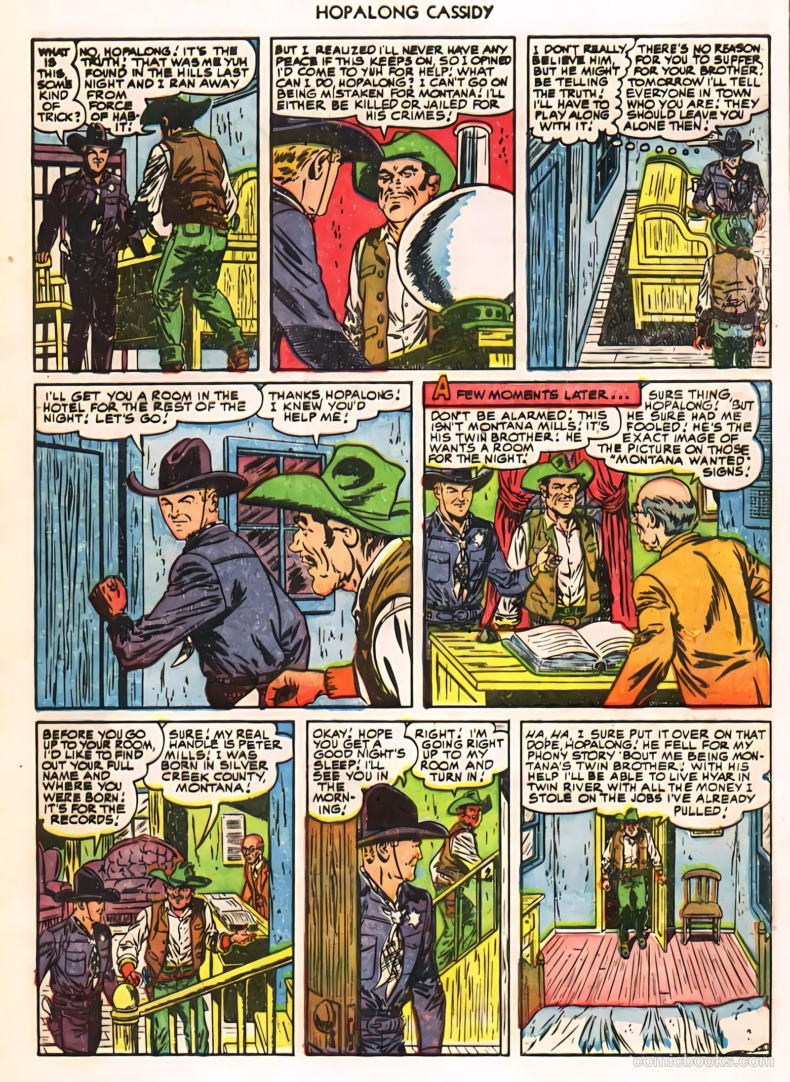 Hopalong Cassidy #62 (1951) — page 4 of 32