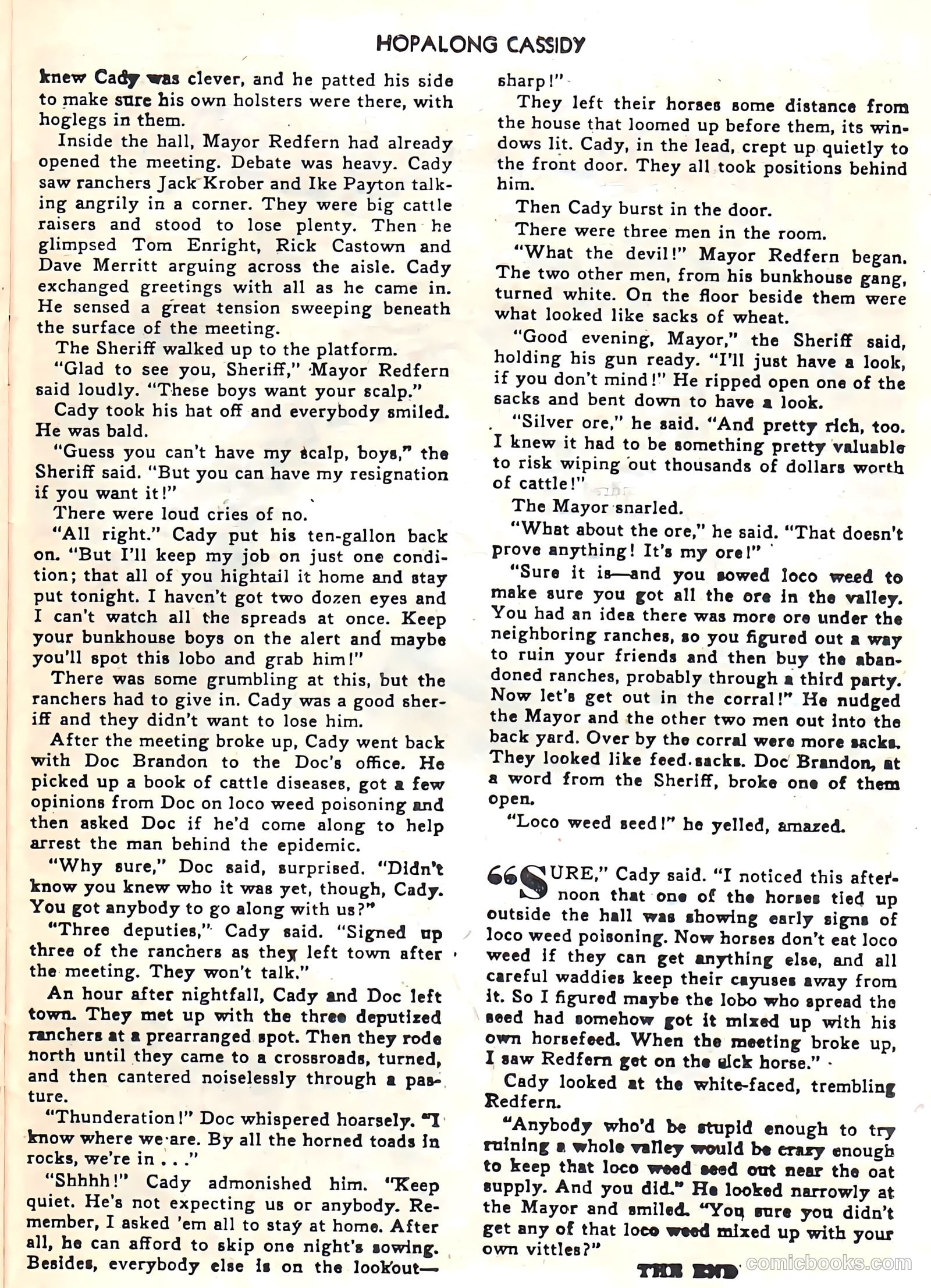 Hopalong Cassidy #62 (1951) — page 19 of 32