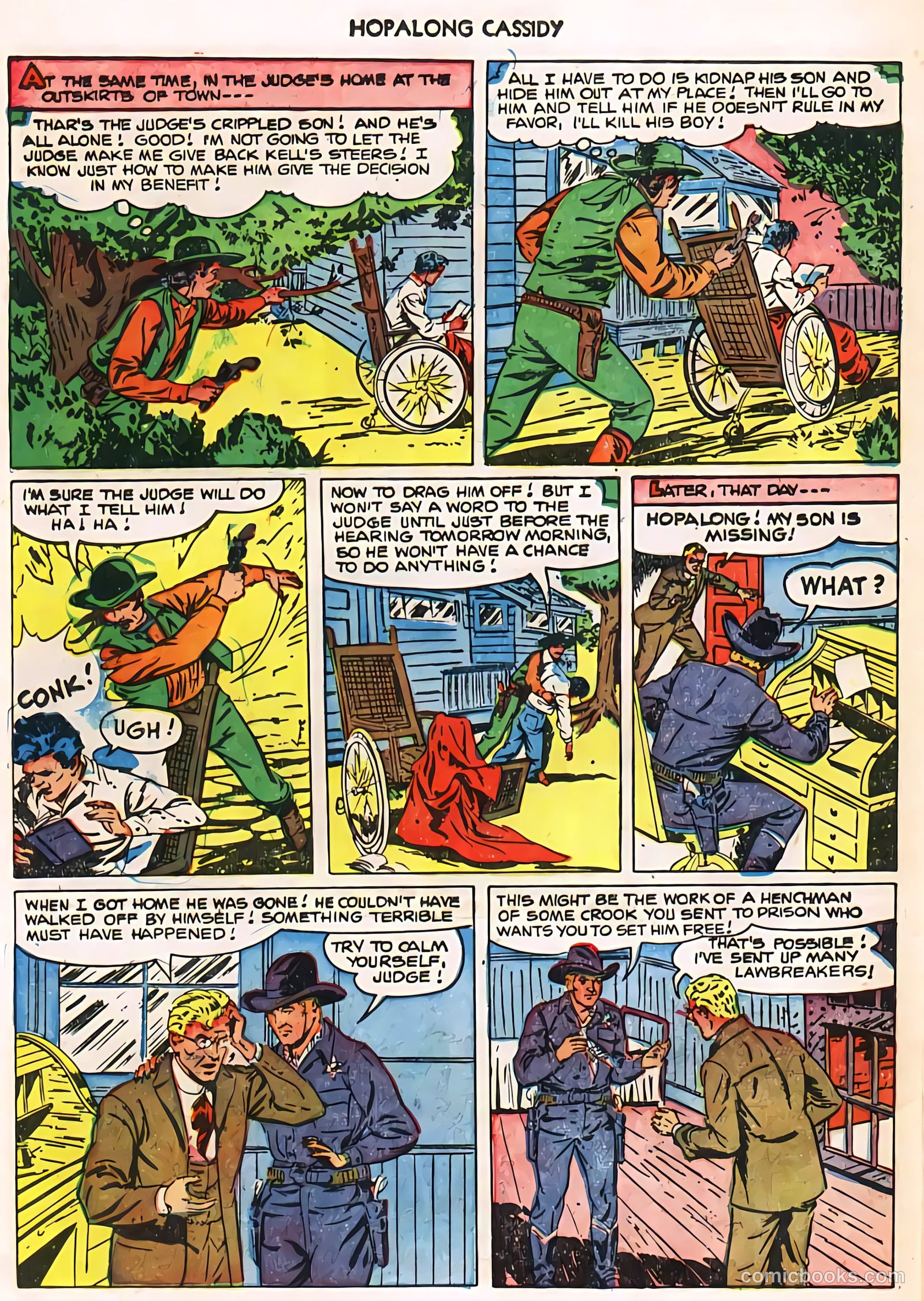 Hopalong Cassidy #62 (1951) — page 22 of 32