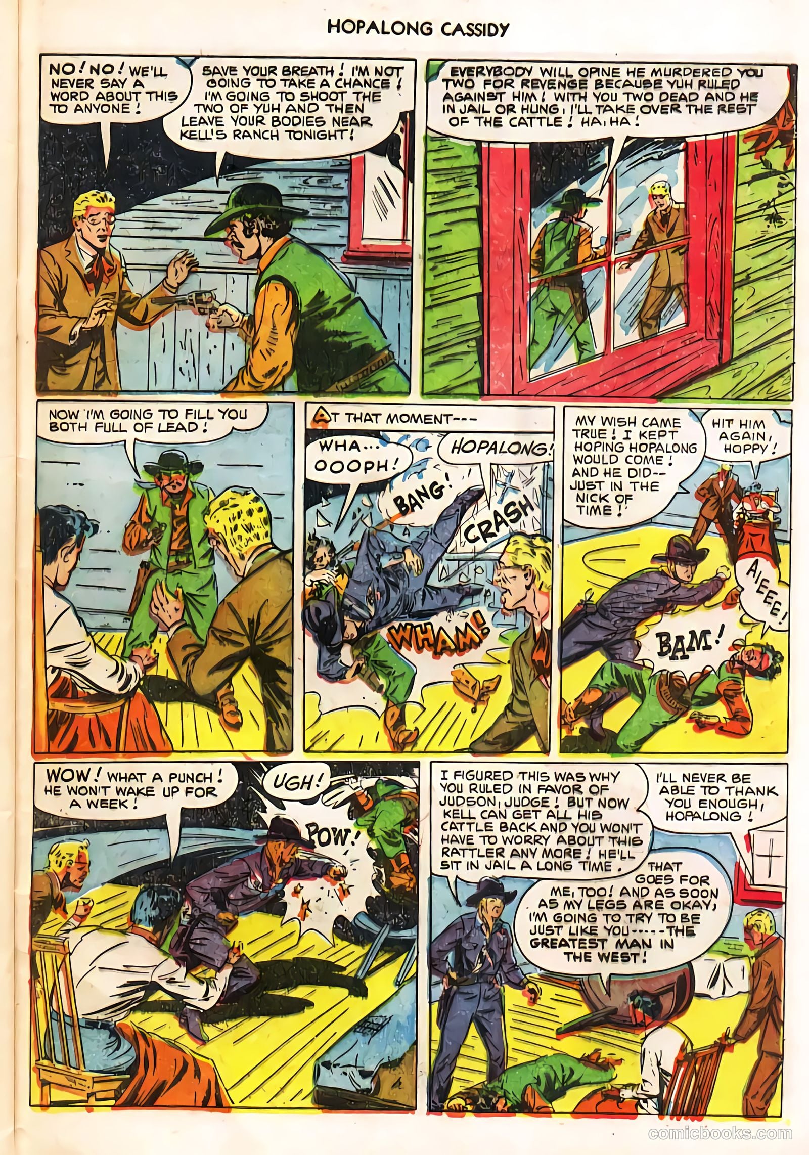 Hopalong Cassidy #62 (1951) — page 25 of 32