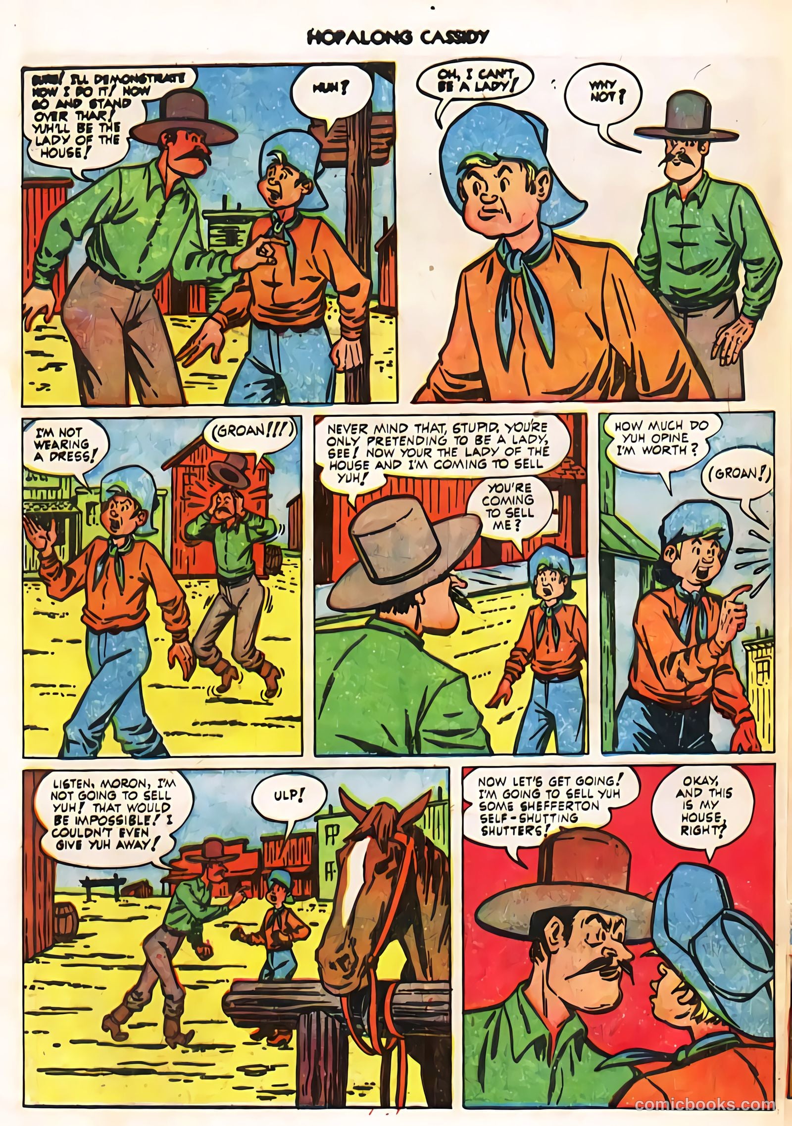 Hopalong Cassidy #62 (1951) — page 28 of 32