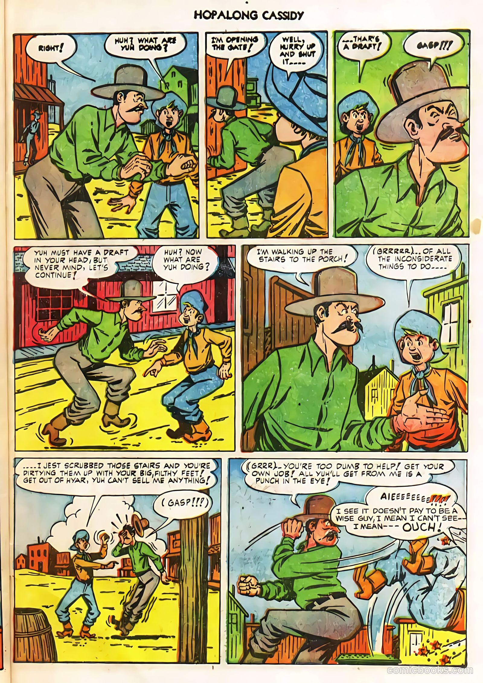 Hopalong Cassidy #62 (1951) — page 29 of 32