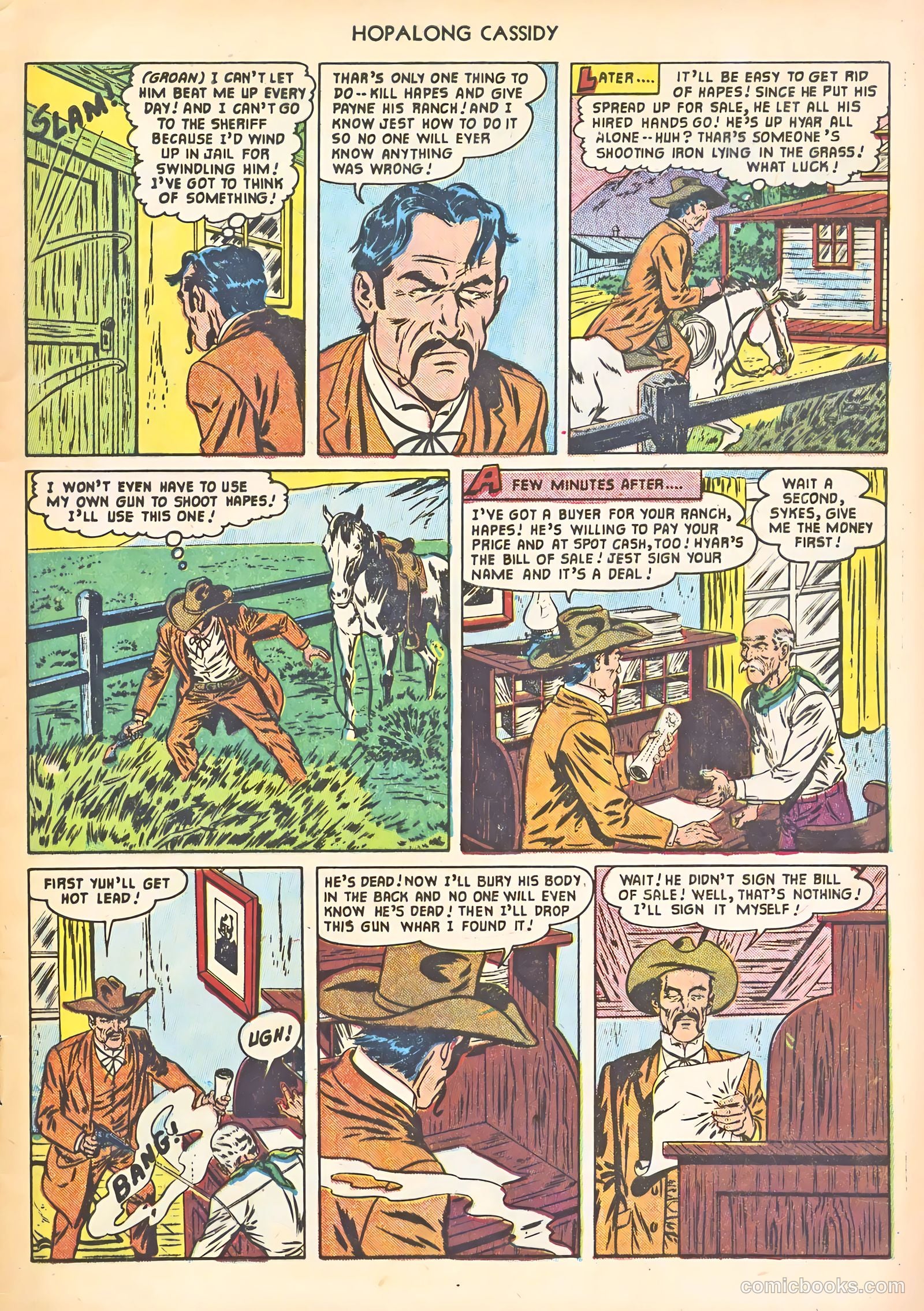 Hopalong Cassidy #63 (1952) — page 5 of 36