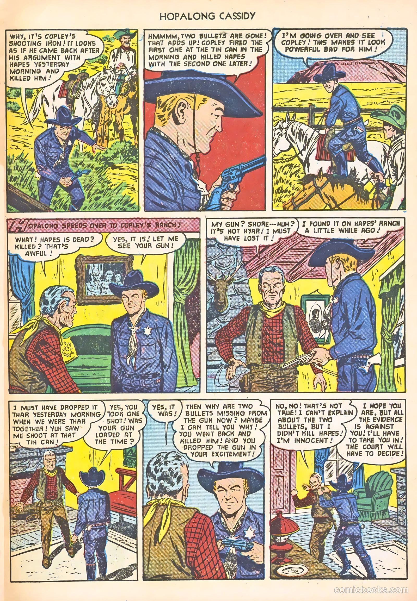 Hopalong Cassidy #63 (1952) — page 7 of 36