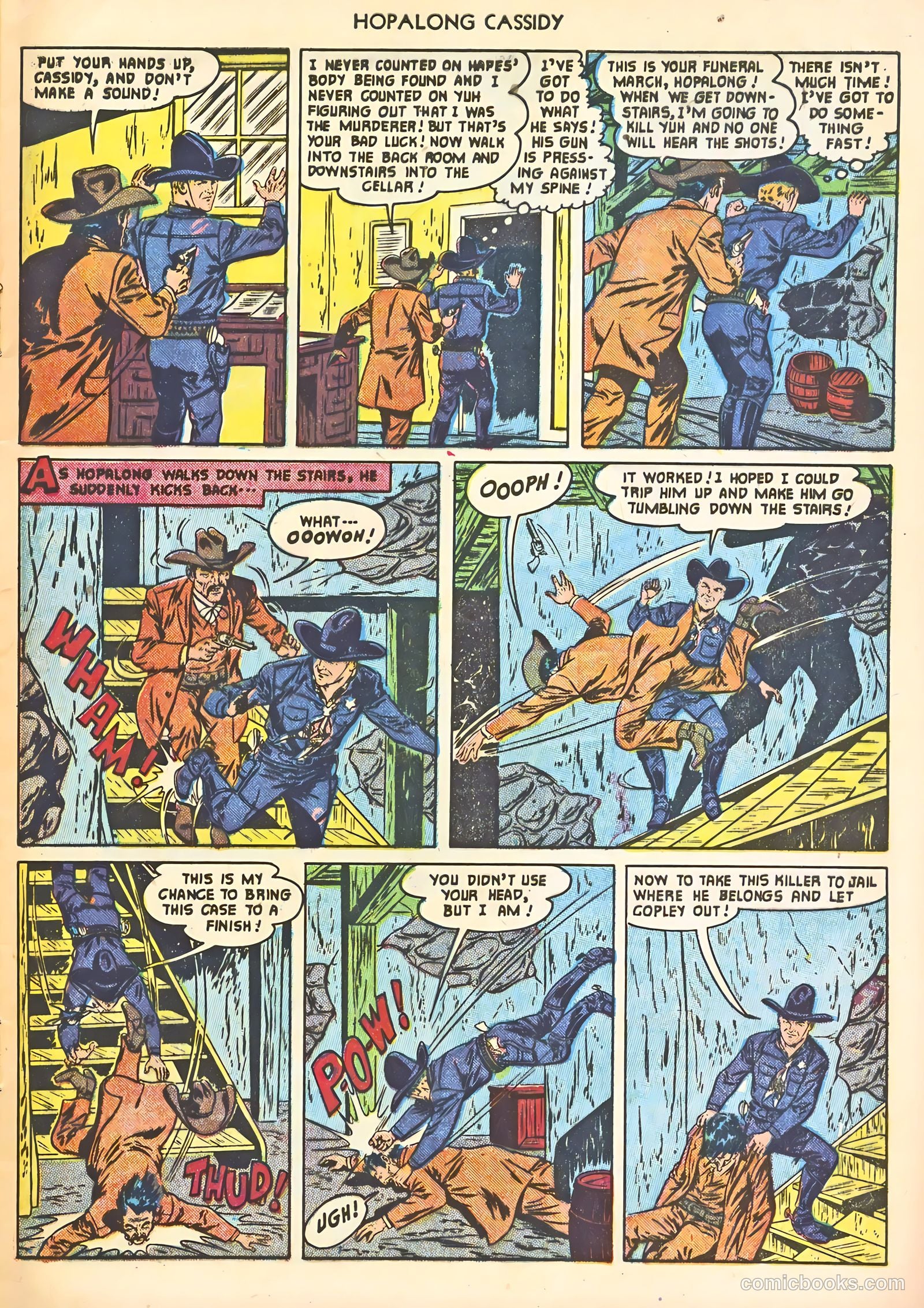 Hopalong Cassidy #63 (1952) — page 9 of 36