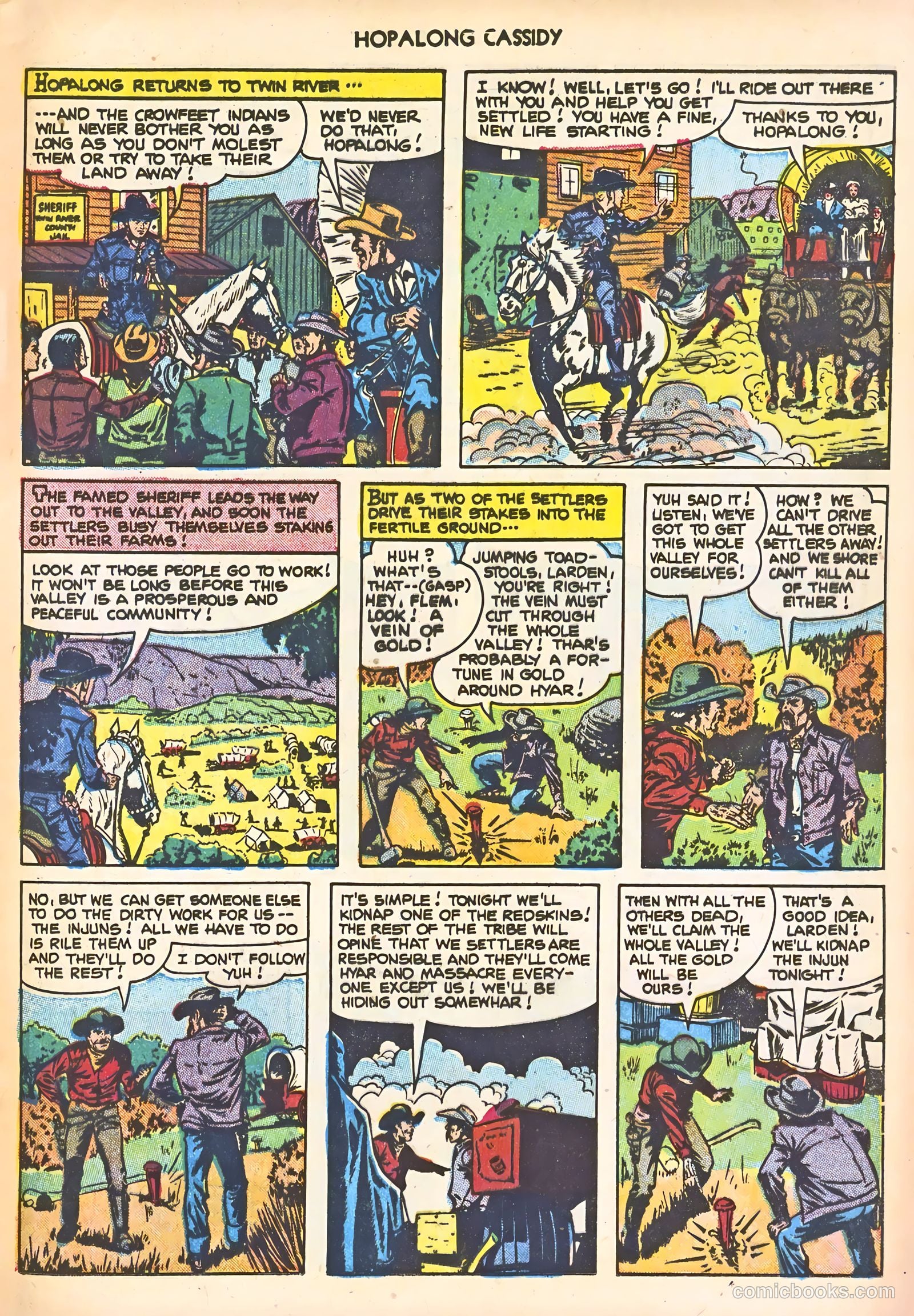 Hopalong Cassidy #63 (1952) — page 17 of 36