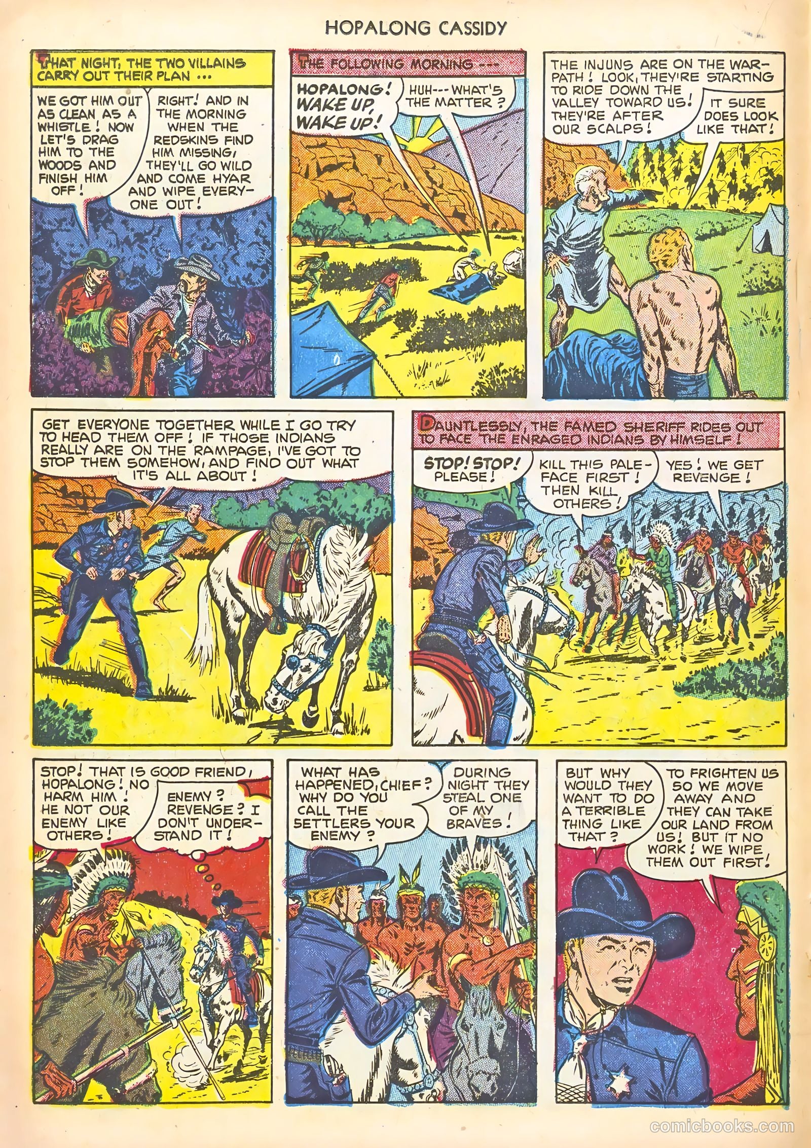 Hopalong Cassidy #63 (1952) — page 18 of 36