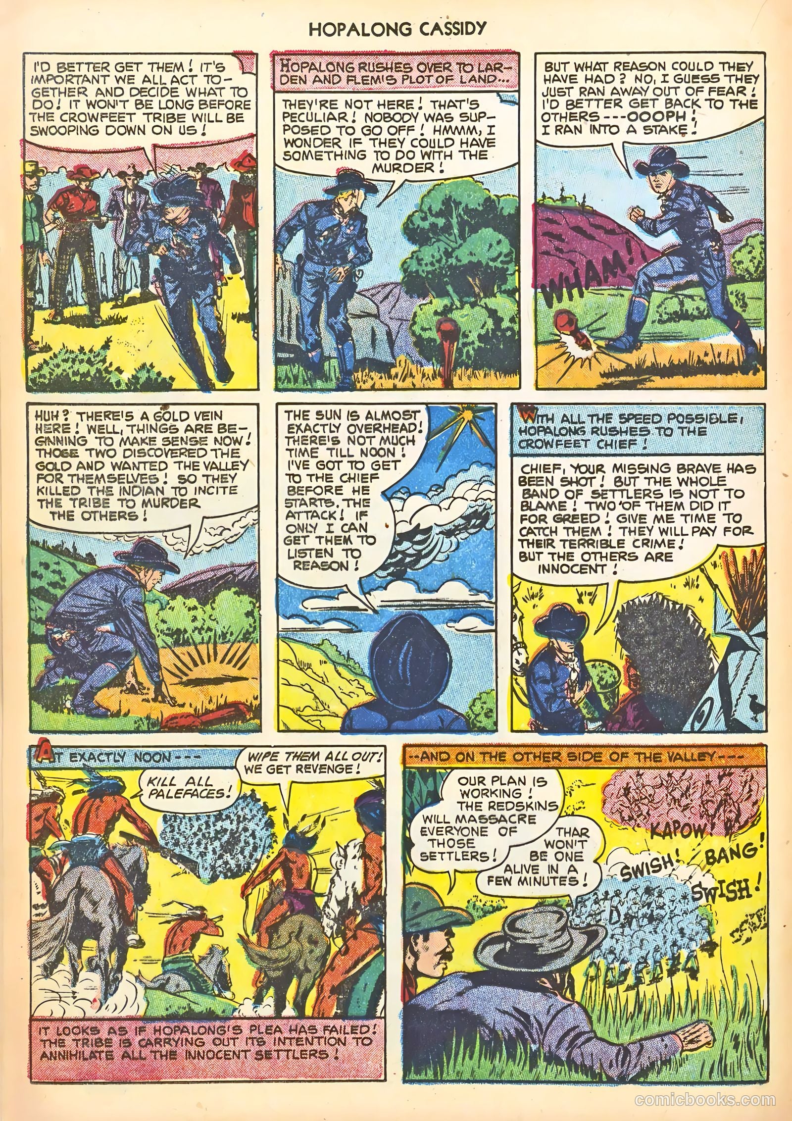 Hopalong Cassidy #63 (1952) — page 20 of 36