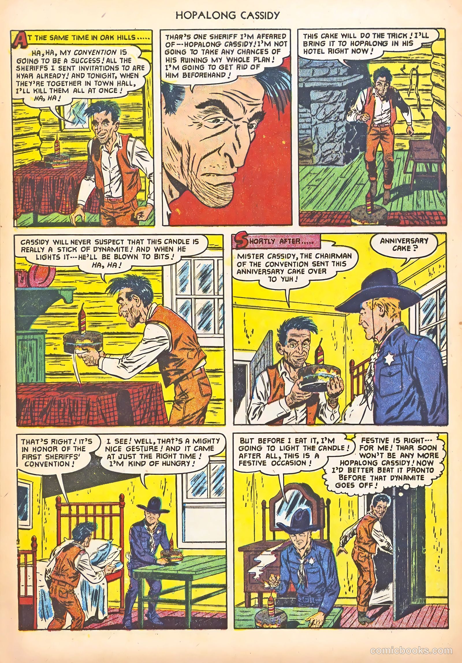 Hopalong Cassidy #63 (1952) — page 28 of 36