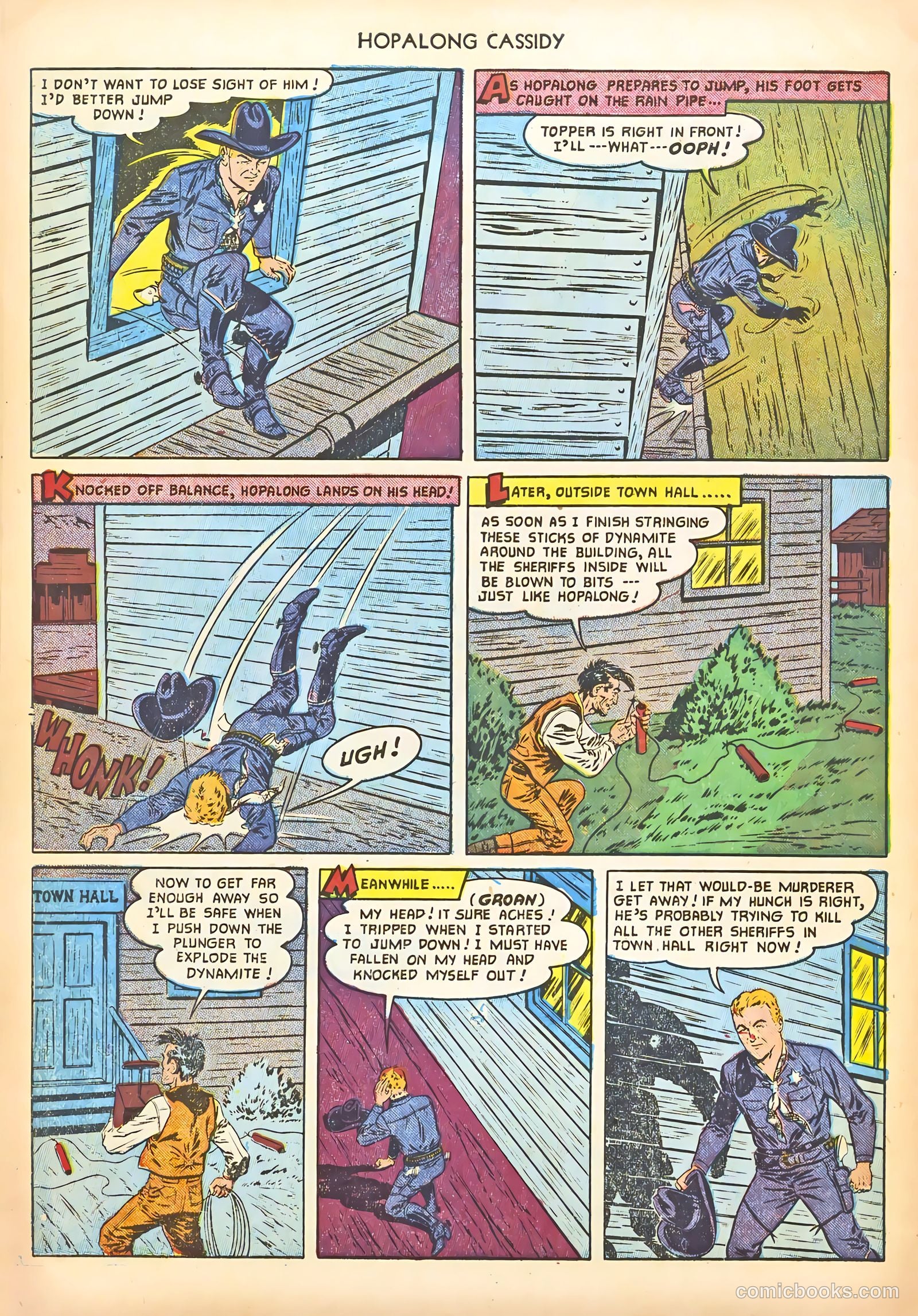 Hopalong Cassidy #63 (1952) — page 30 of 36