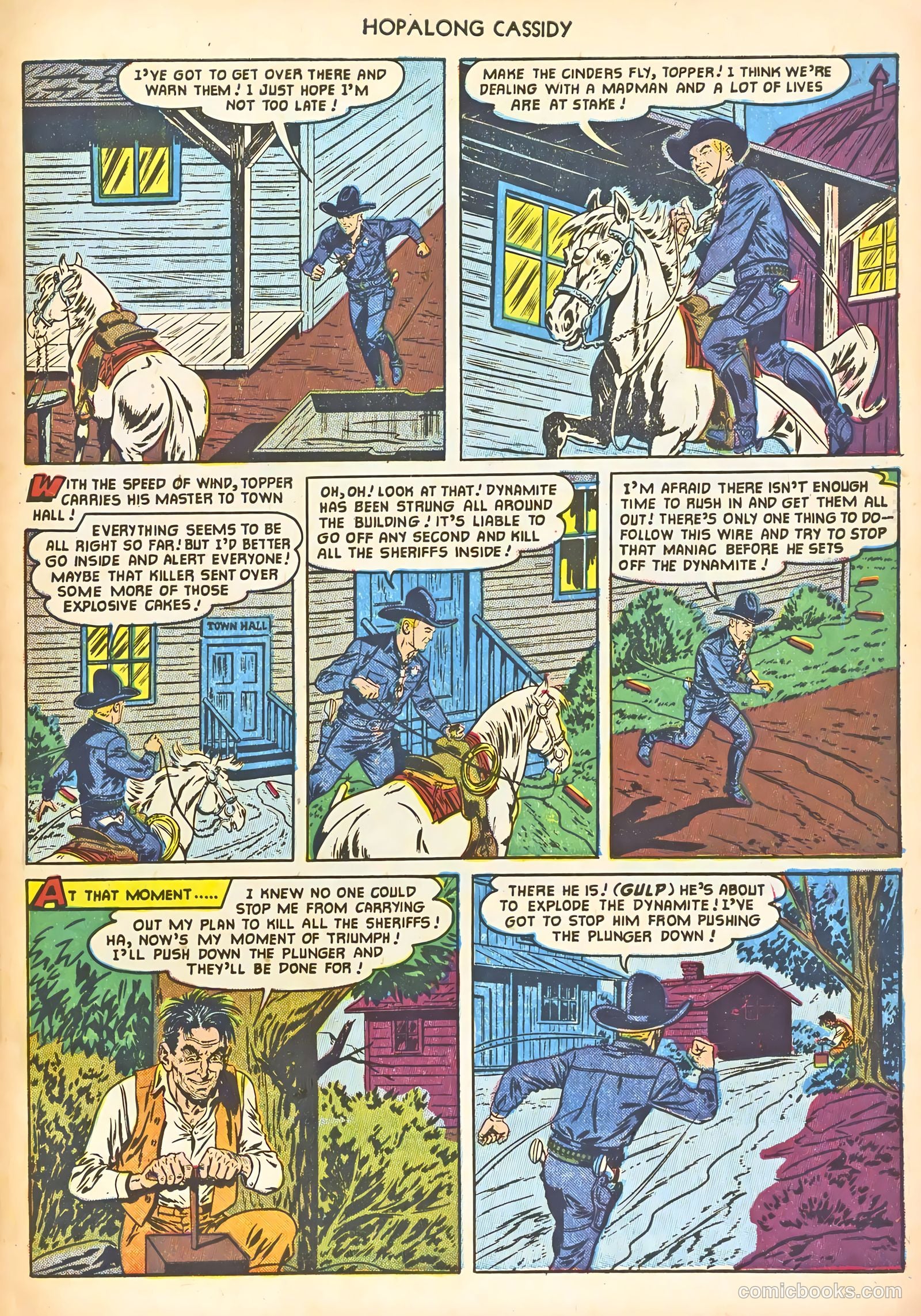 Hopalong Cassidy #63 (1952) — page 31 of 36