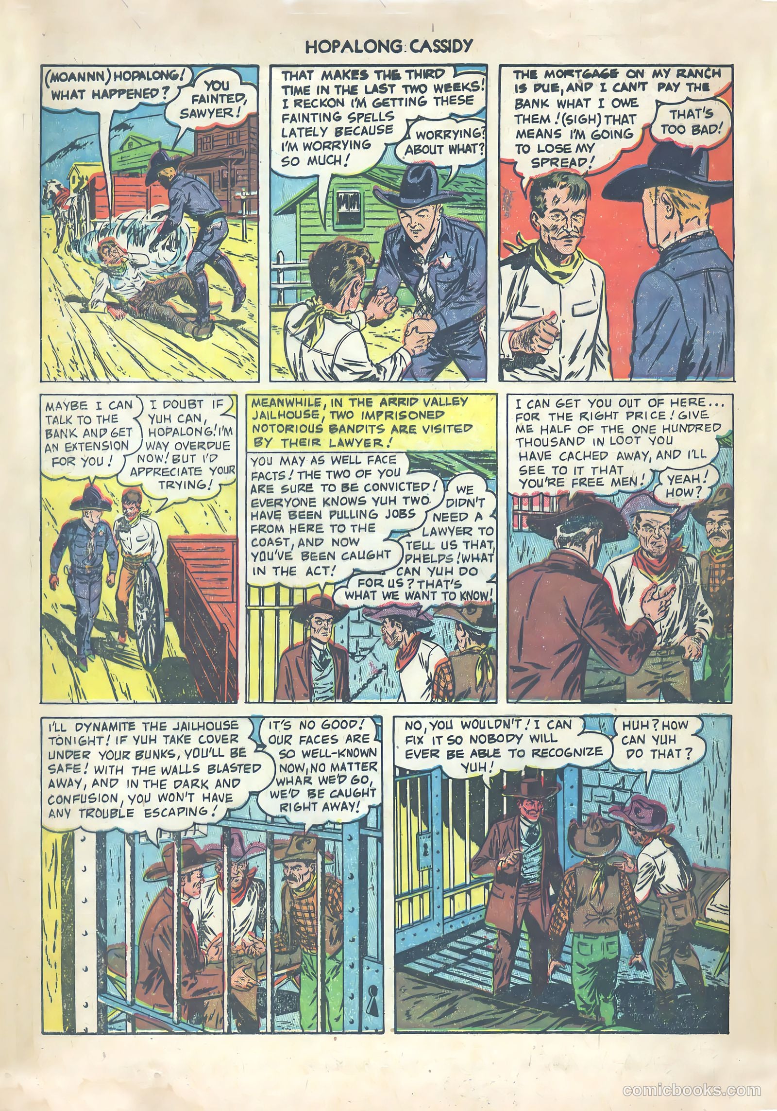 Hopalong Cassidy #64 (1952) — page 4 of 36