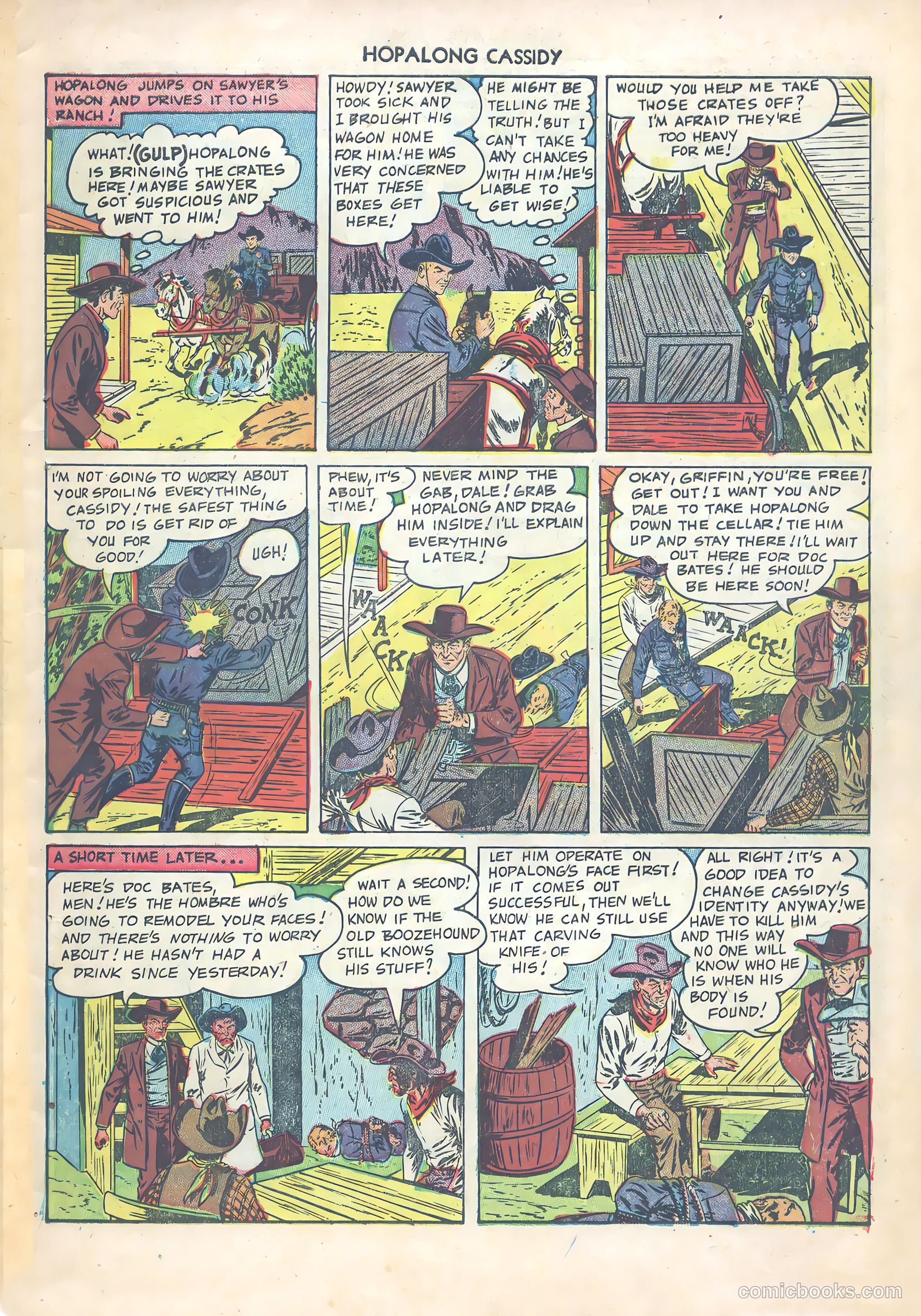 Hopalong Cassidy #64 (1952) — page 7 of 36