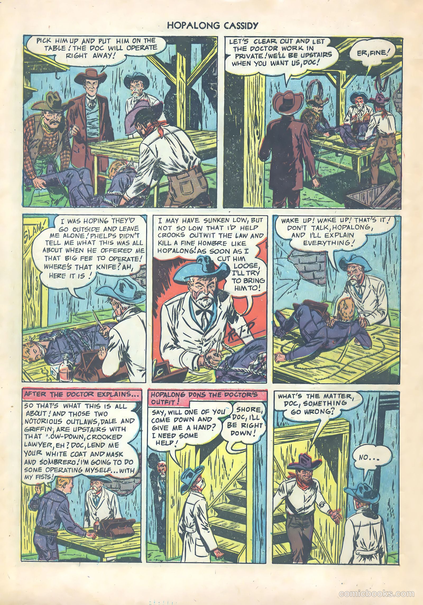 Hopalong Cassidy #64 (1952) — page 8 of 36