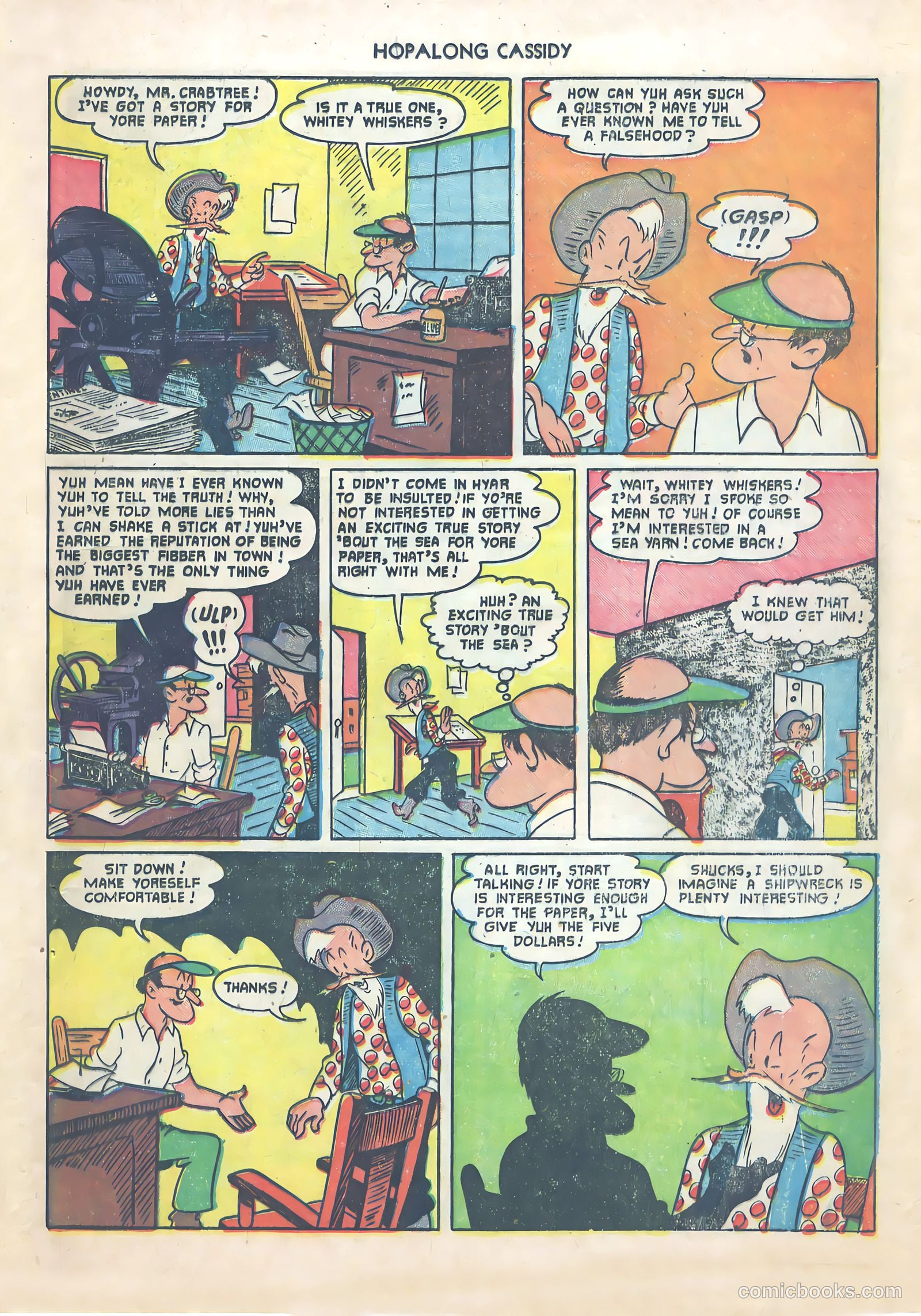 Hopalong Cassidy #64 (1952) — page 13 of 36