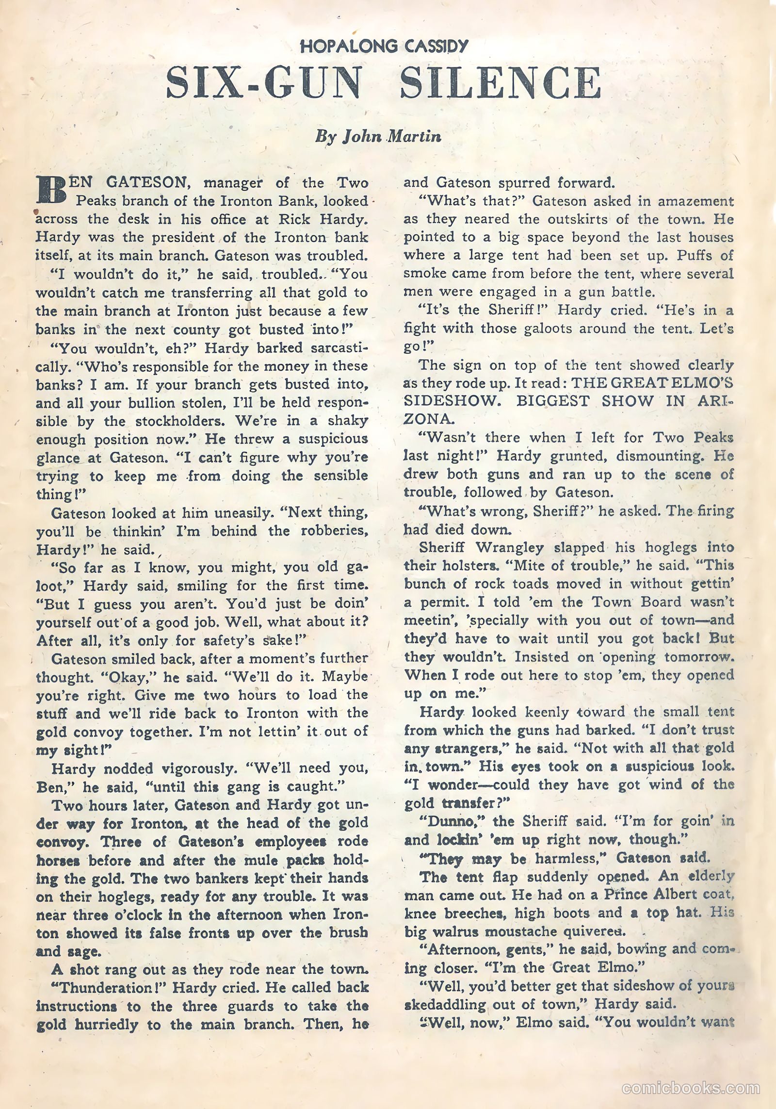 Hopalong Cassidy #64 (1952) — page 23 of 36