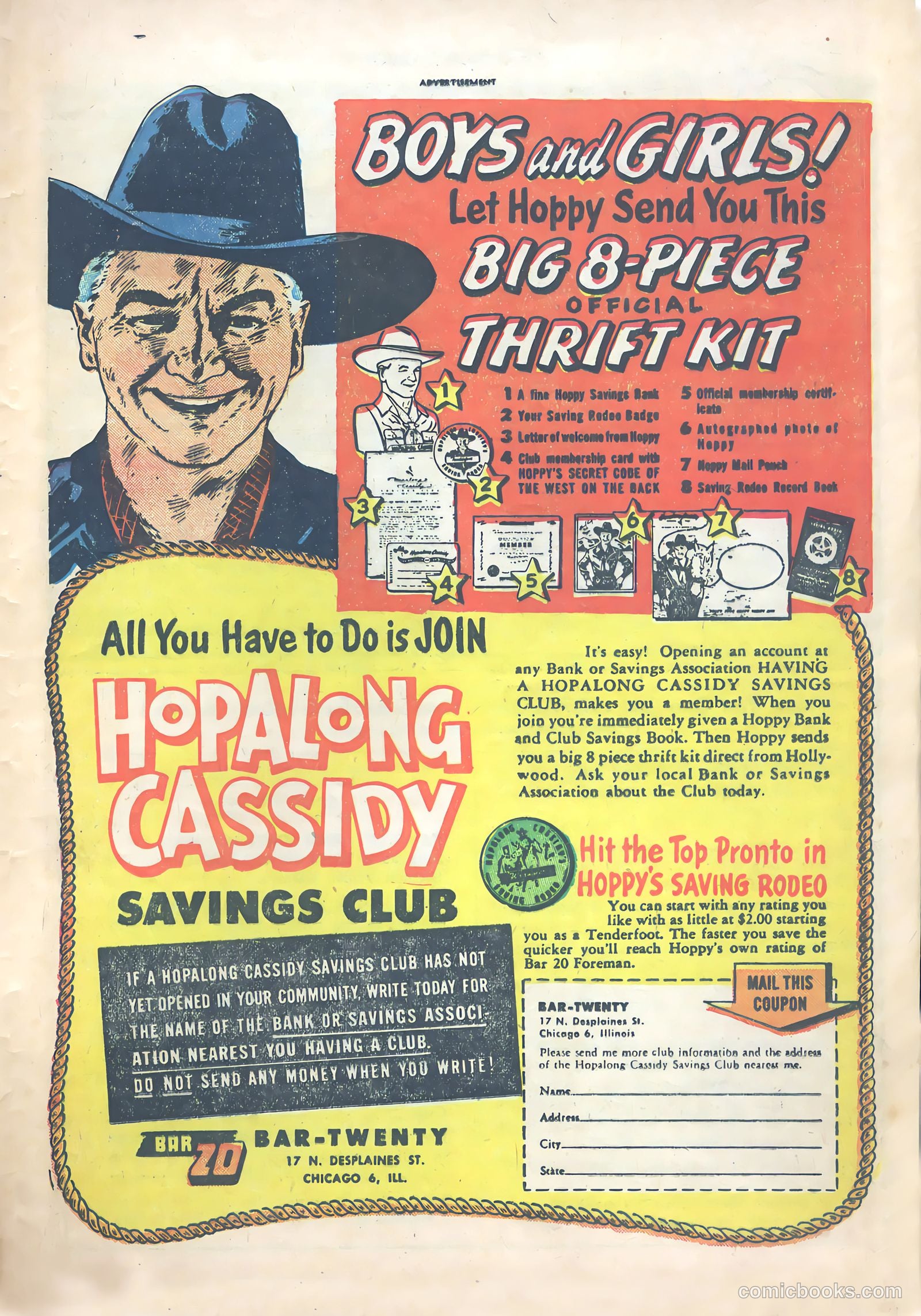 Hopalong Cassidy #64 (1952) — page 25 of 36