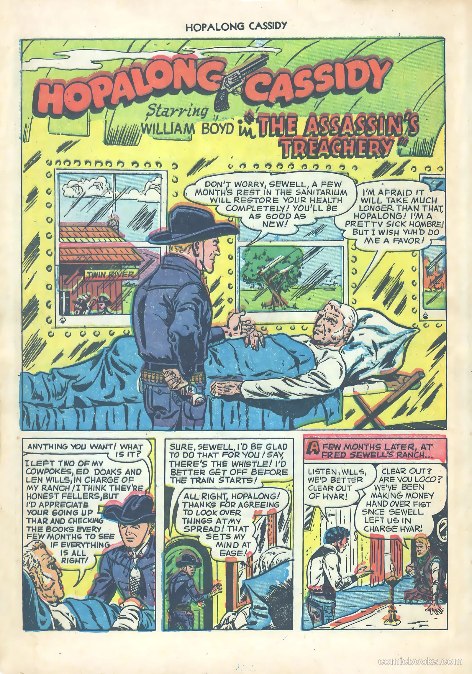 Hopalong Cassidy #64 (1952) — page 28 of 36