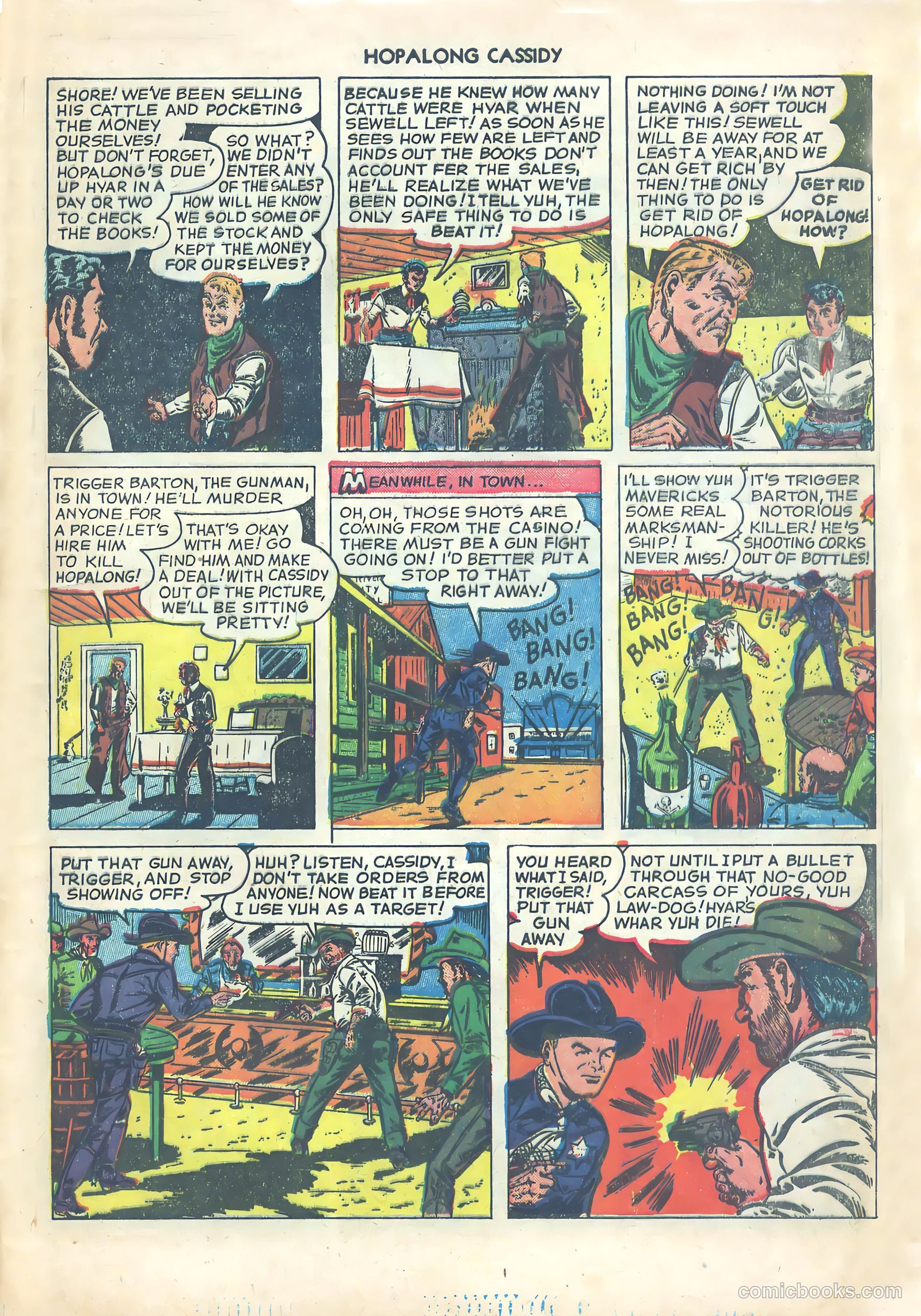 Hopalong Cassidy #64 (1952) — page 29 of 36